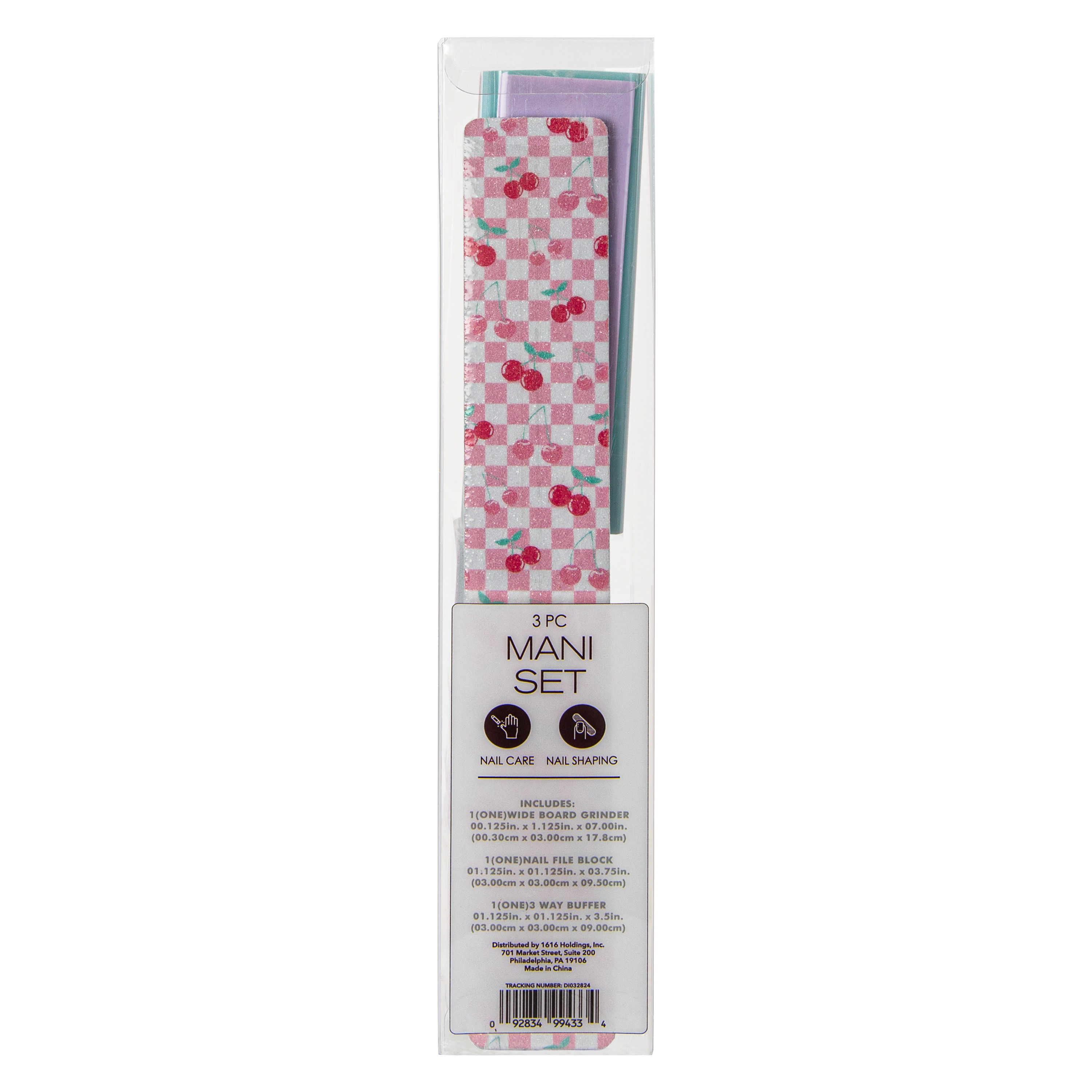Diamond Cosmetics® Manicure Set 3-Piece