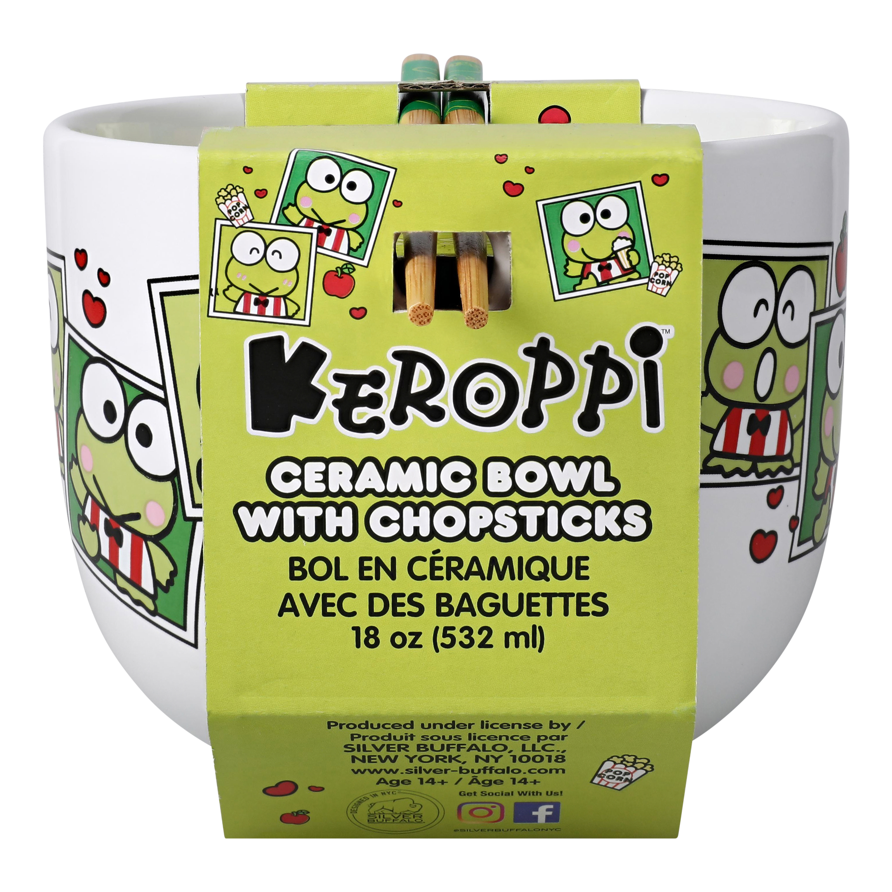 Hello Kitty And Friends® Ceramic Ramen Bowl With Chopsticks