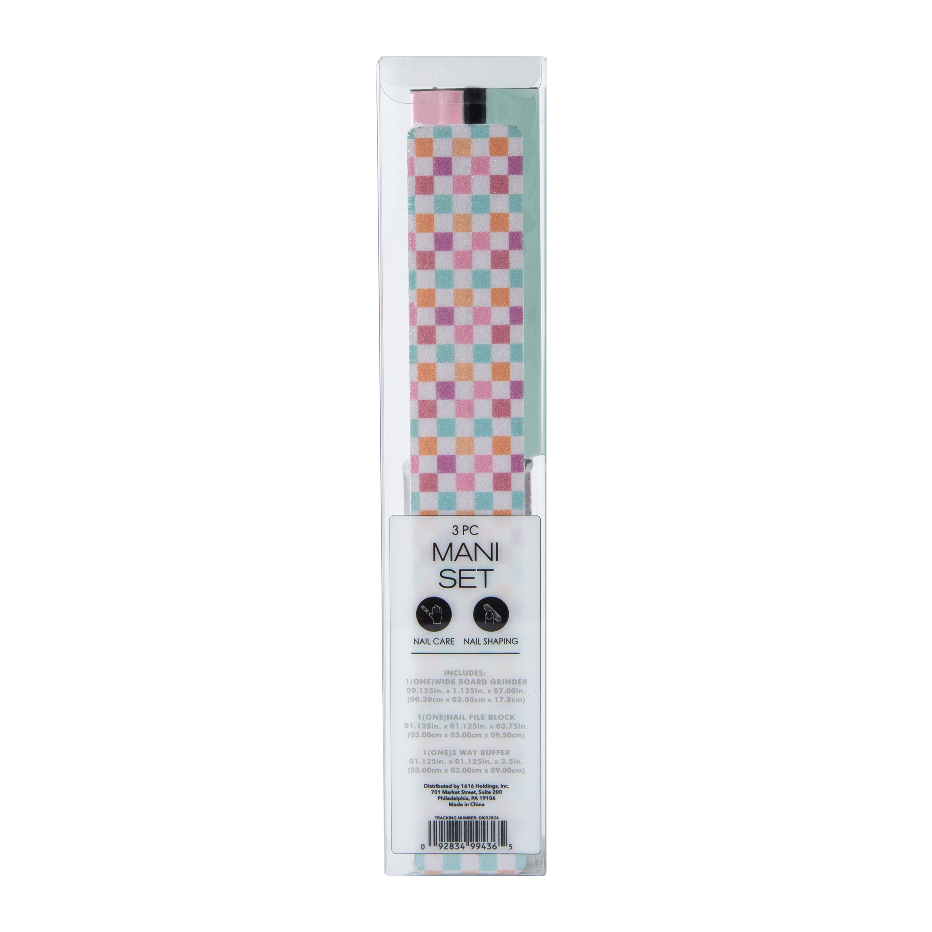 Happy Face Manicure Set 3-Piece