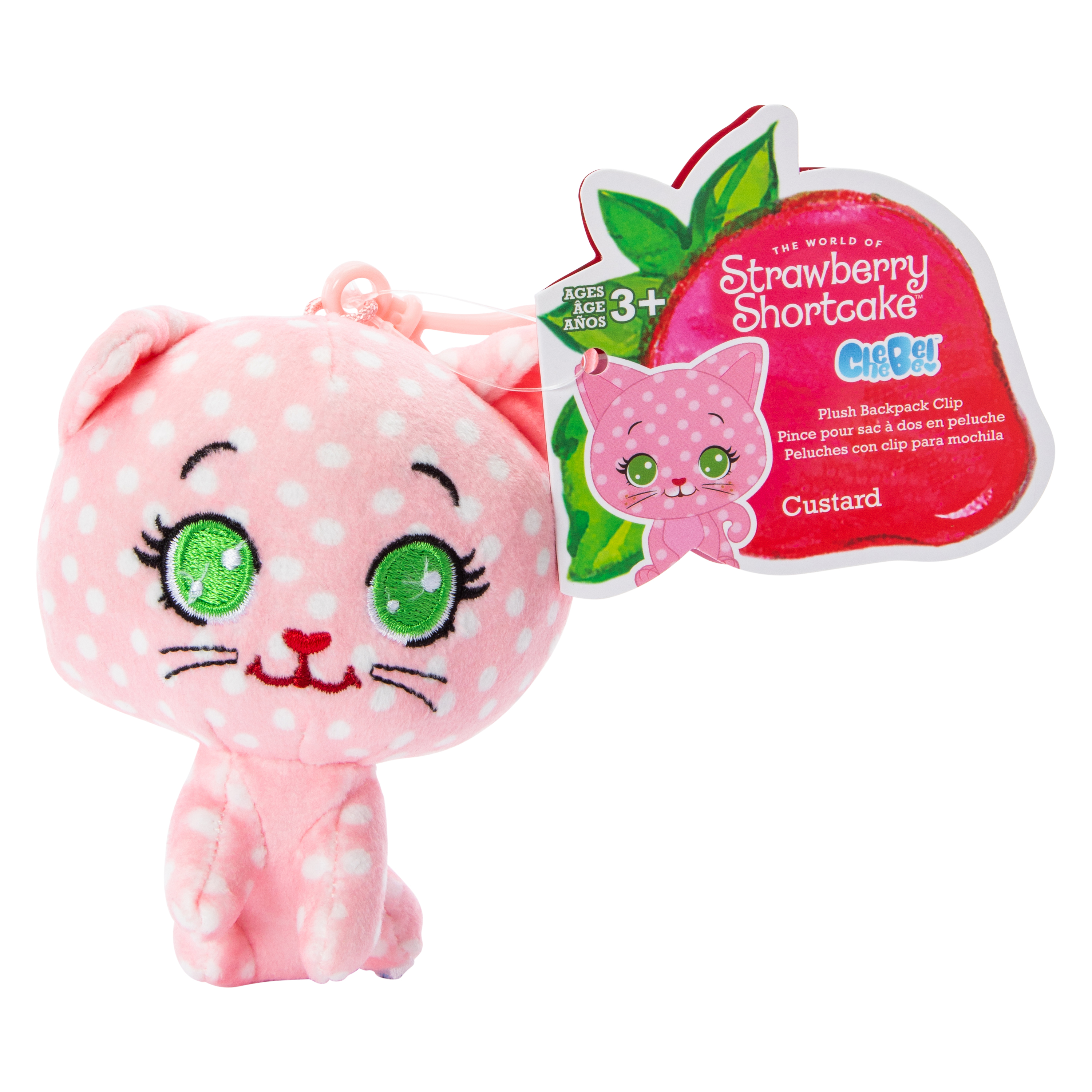 The World Of Strawberry Shortcake™ Plush Backpack Clip
