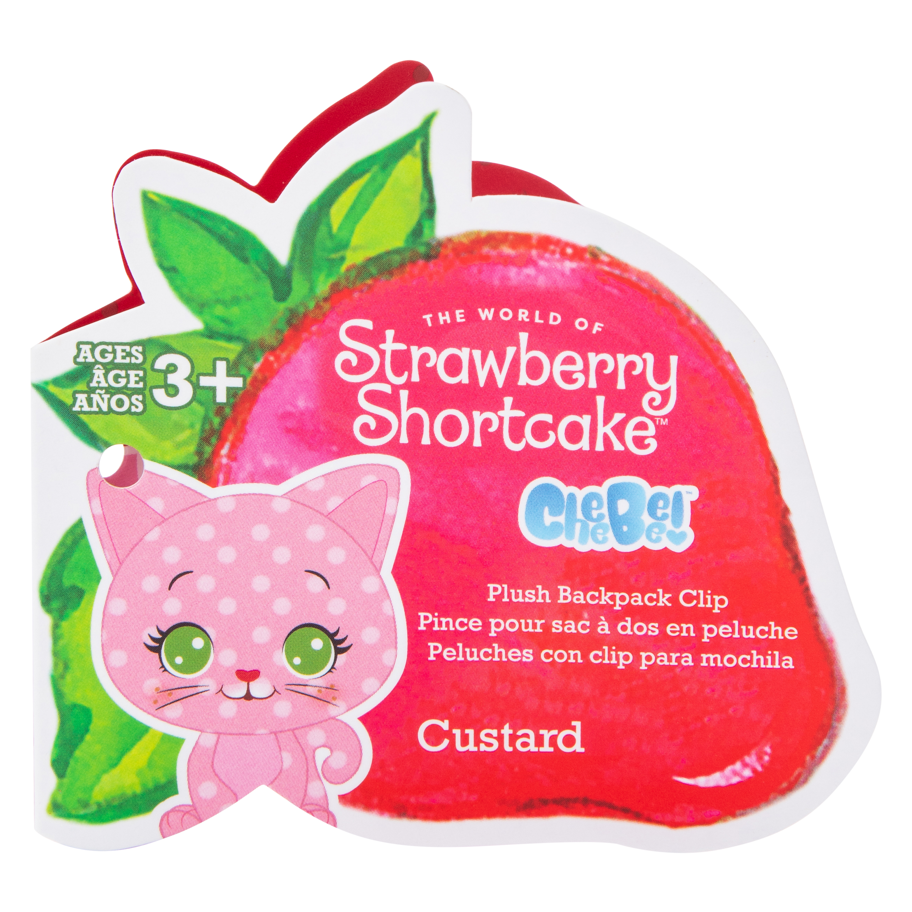 The World Of Strawberry Shortcake™ Plush Backpack Clip