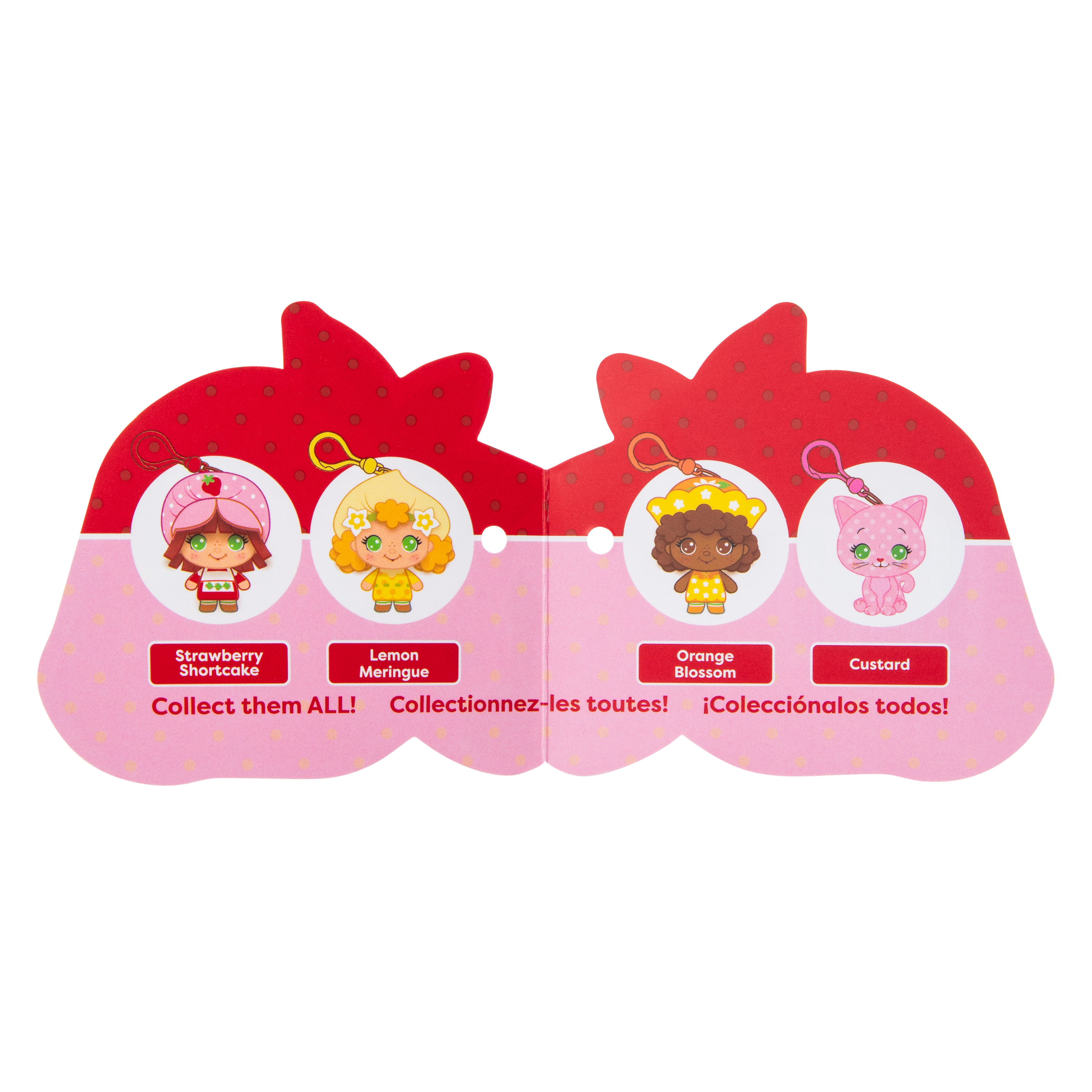 The World Of Strawberry Shortcake™ Plush Backpack Clip