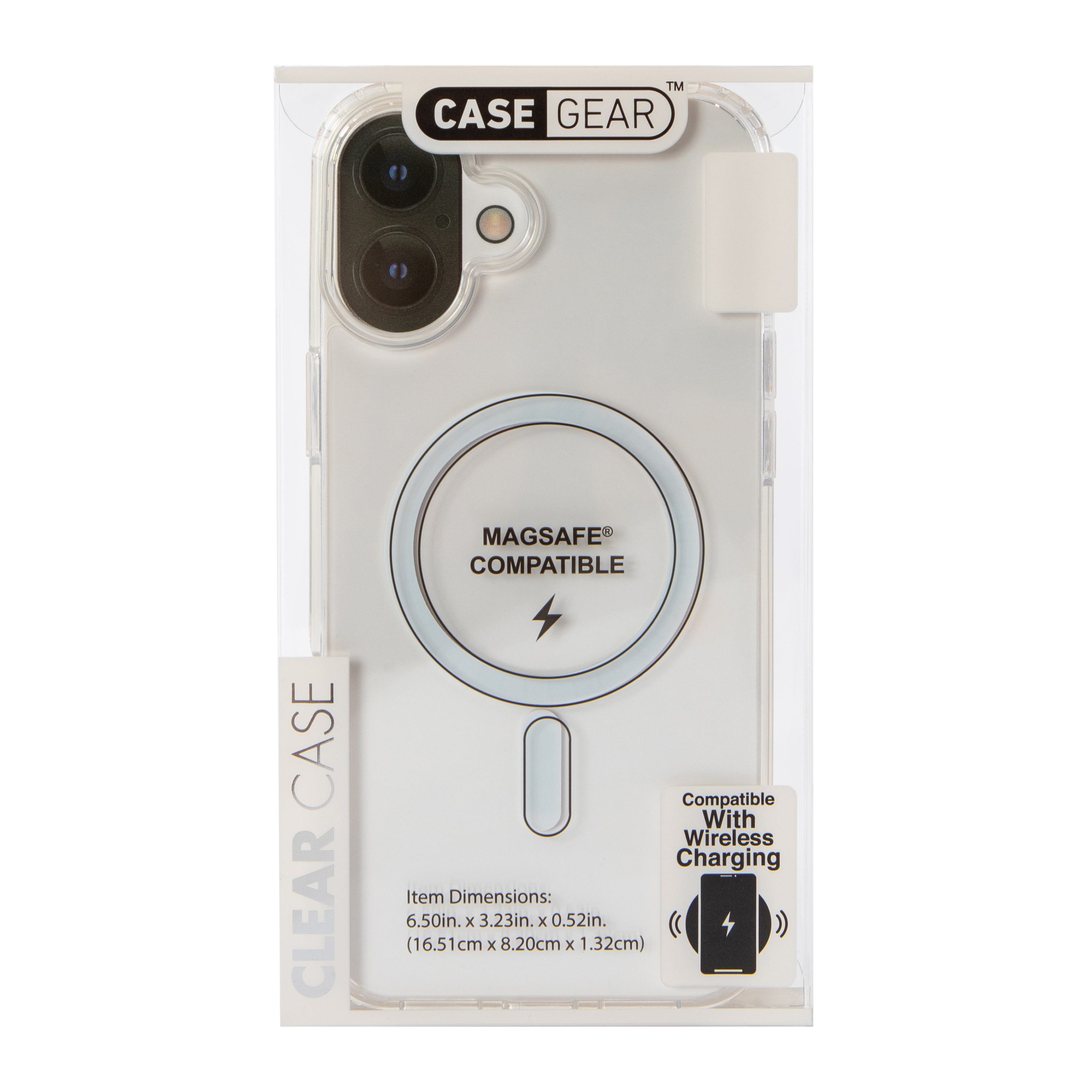iPhone 16 Plus® Clear MagSafe® Compatible Phone Case