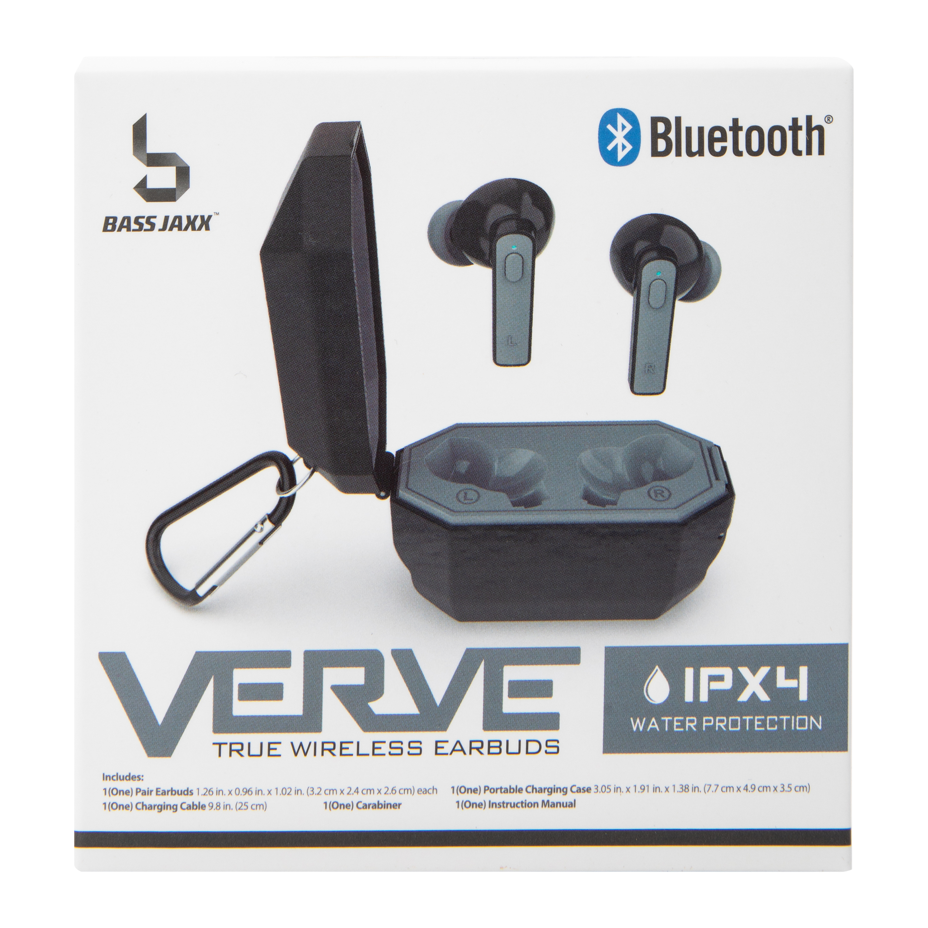 Verve True Wireless Earbuds With Mic & Water-Resistant Case | Five