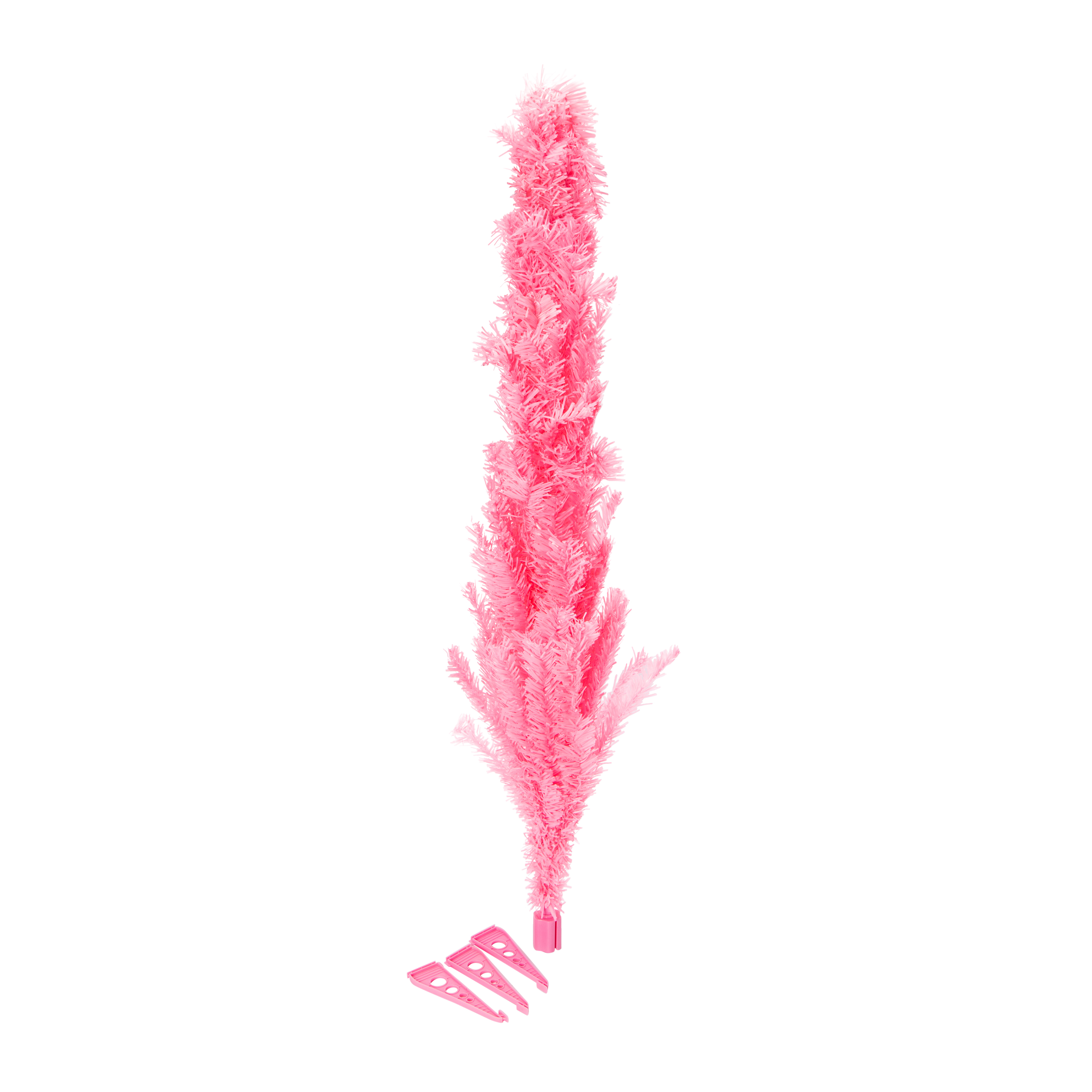Pink Christmas Tree With Storage Bag 4ft