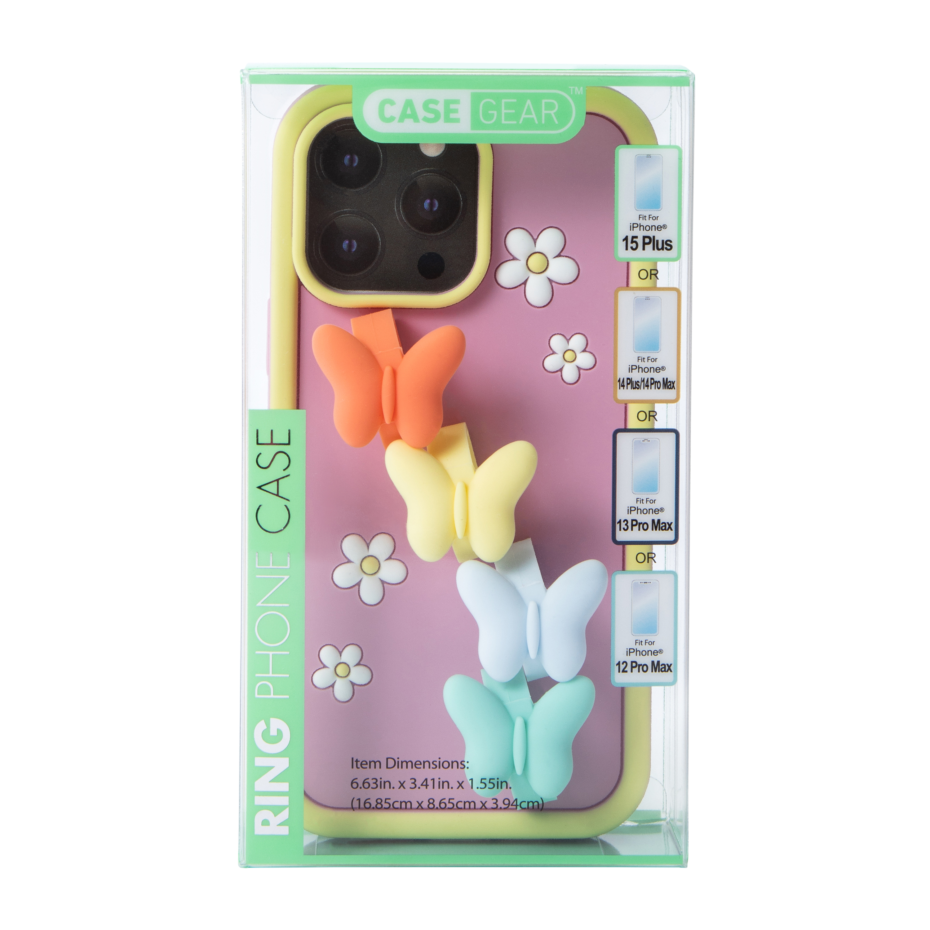 Case Gear™ iPhone 15 Plus® Ring Phone