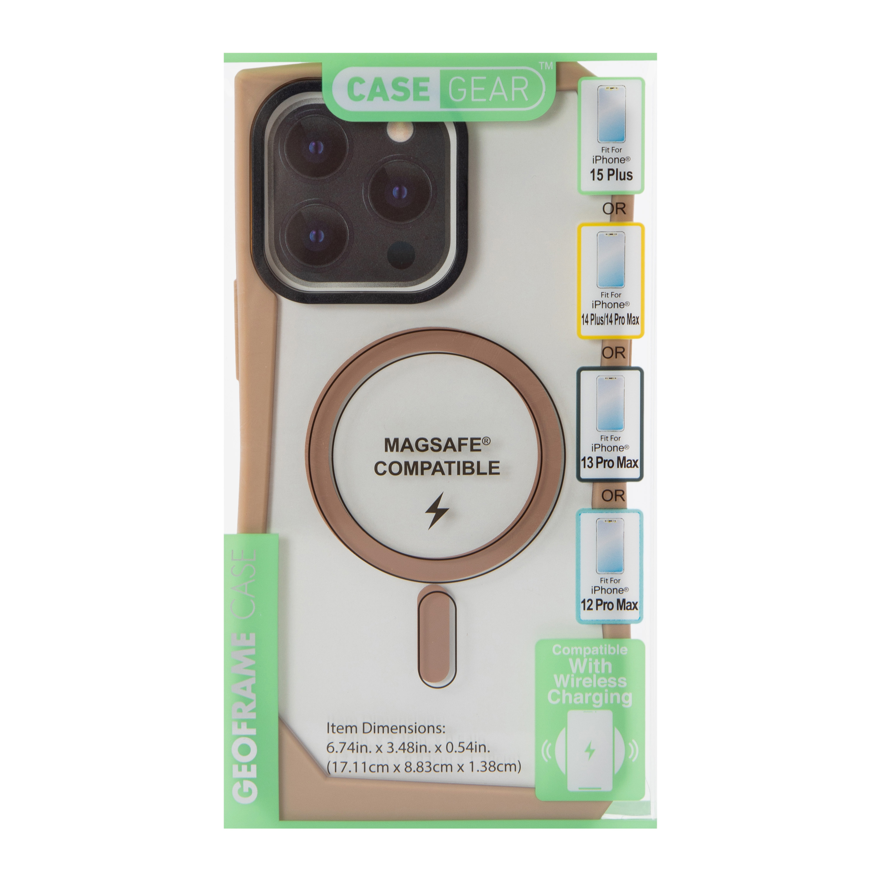 iPhone 15 Plus®/14 Pro Max® Geoframe Phone Case -  MagSafe® Compatible