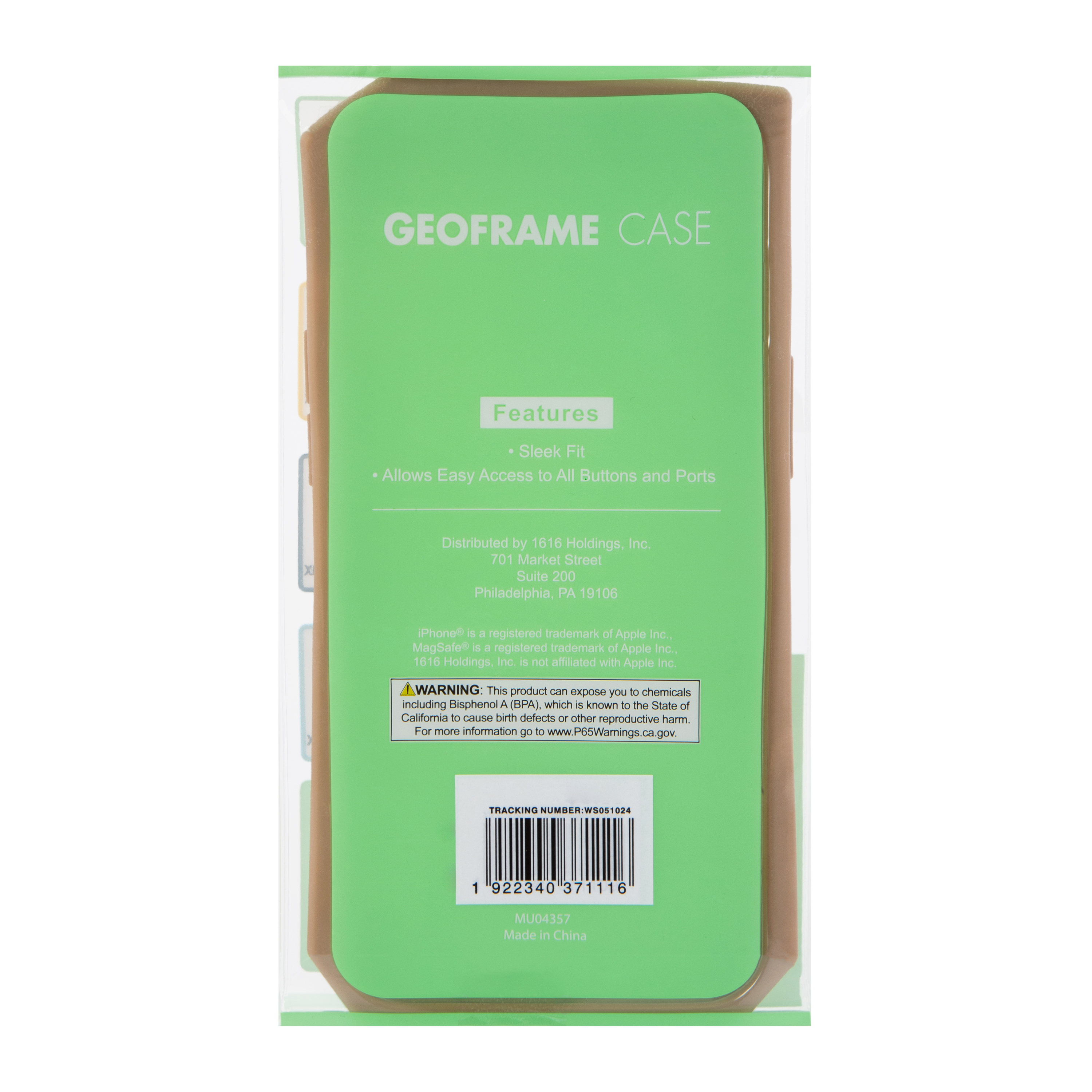 iPhone 15 Plus®/14 Pro Max® Geoframe Phone Case -  MagSafe® Compatible