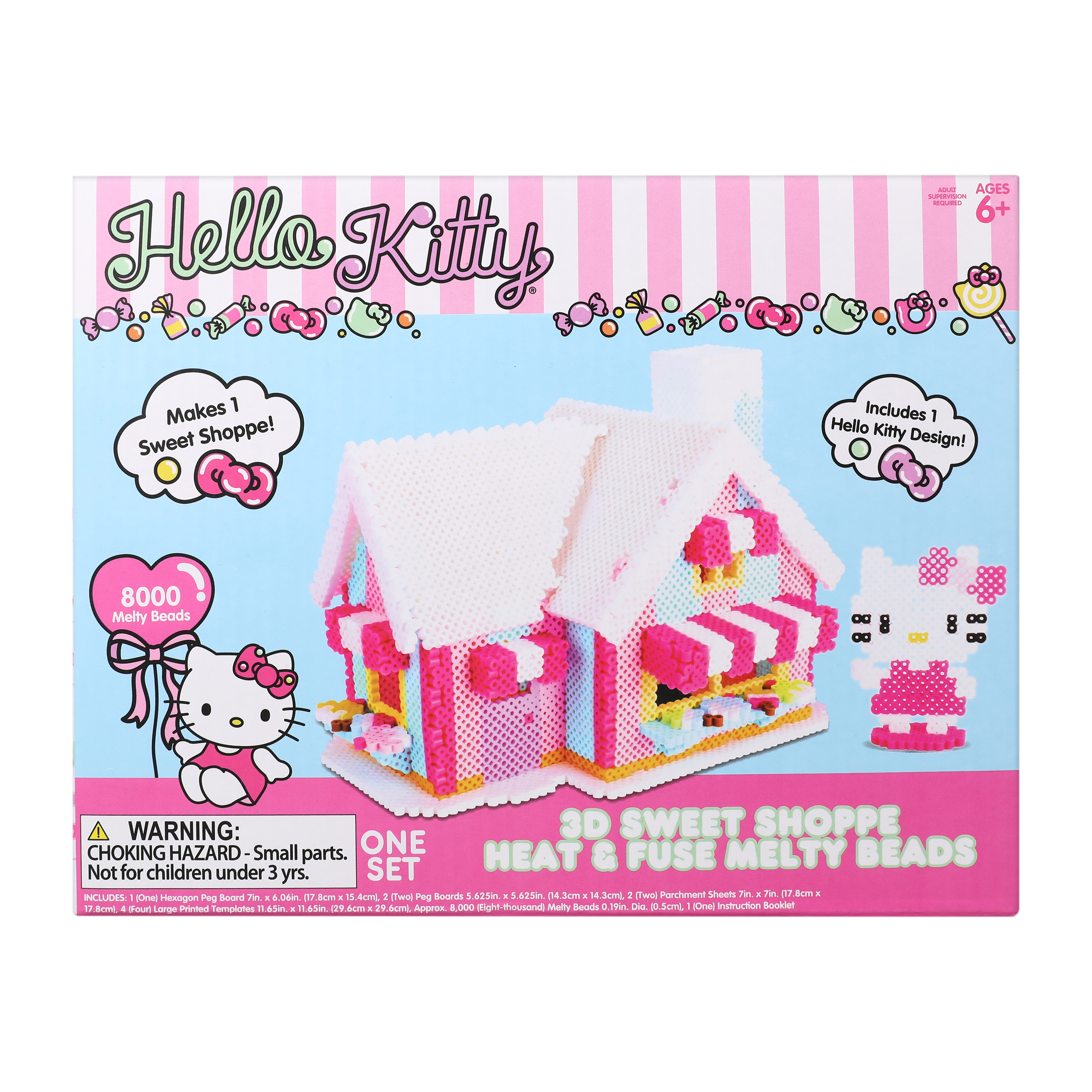 Hello Kitty® 3D Sweet Shoppe Heat & Fuse Melty Beads Set