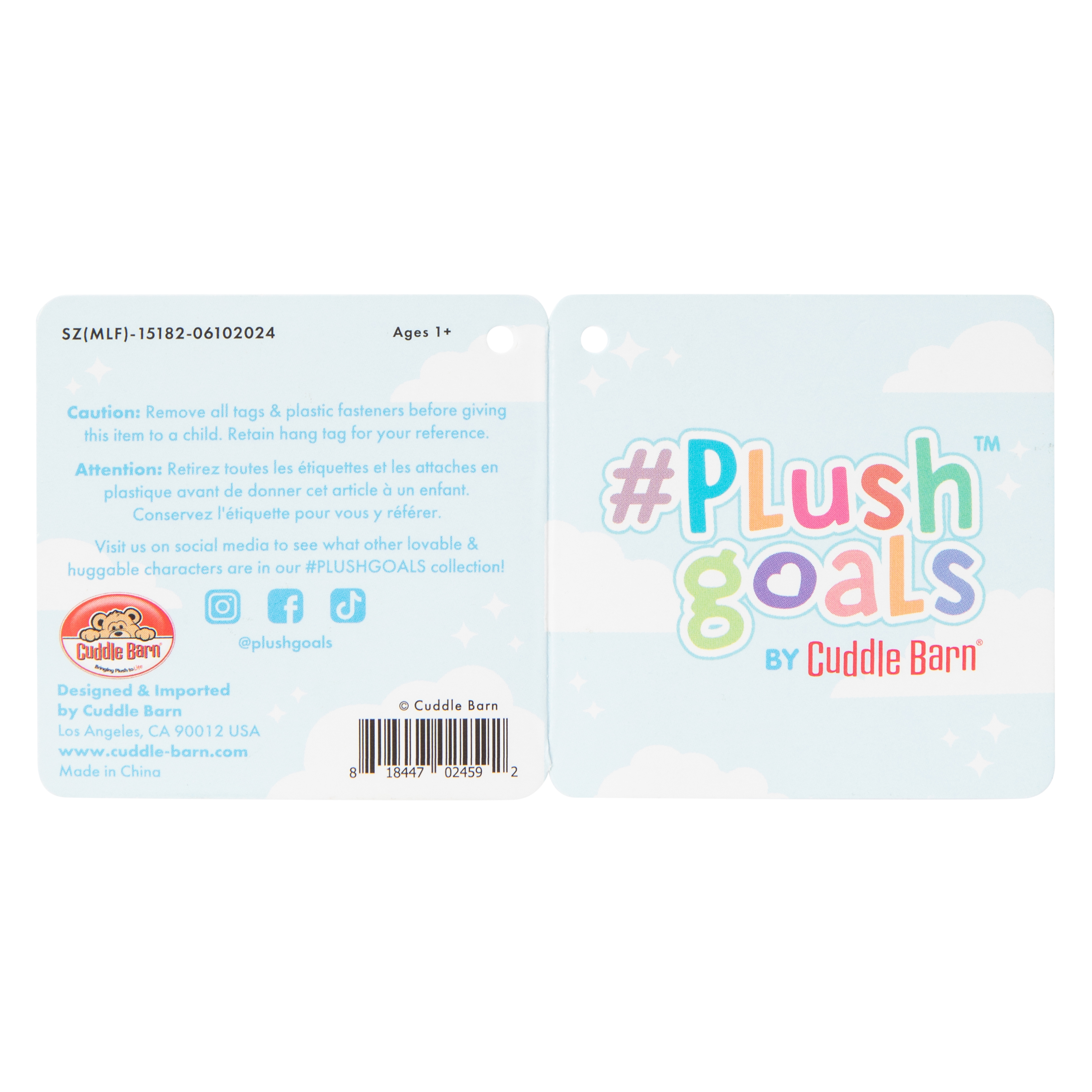 Cuddle Barn® PlushGoals Mooshake Clip