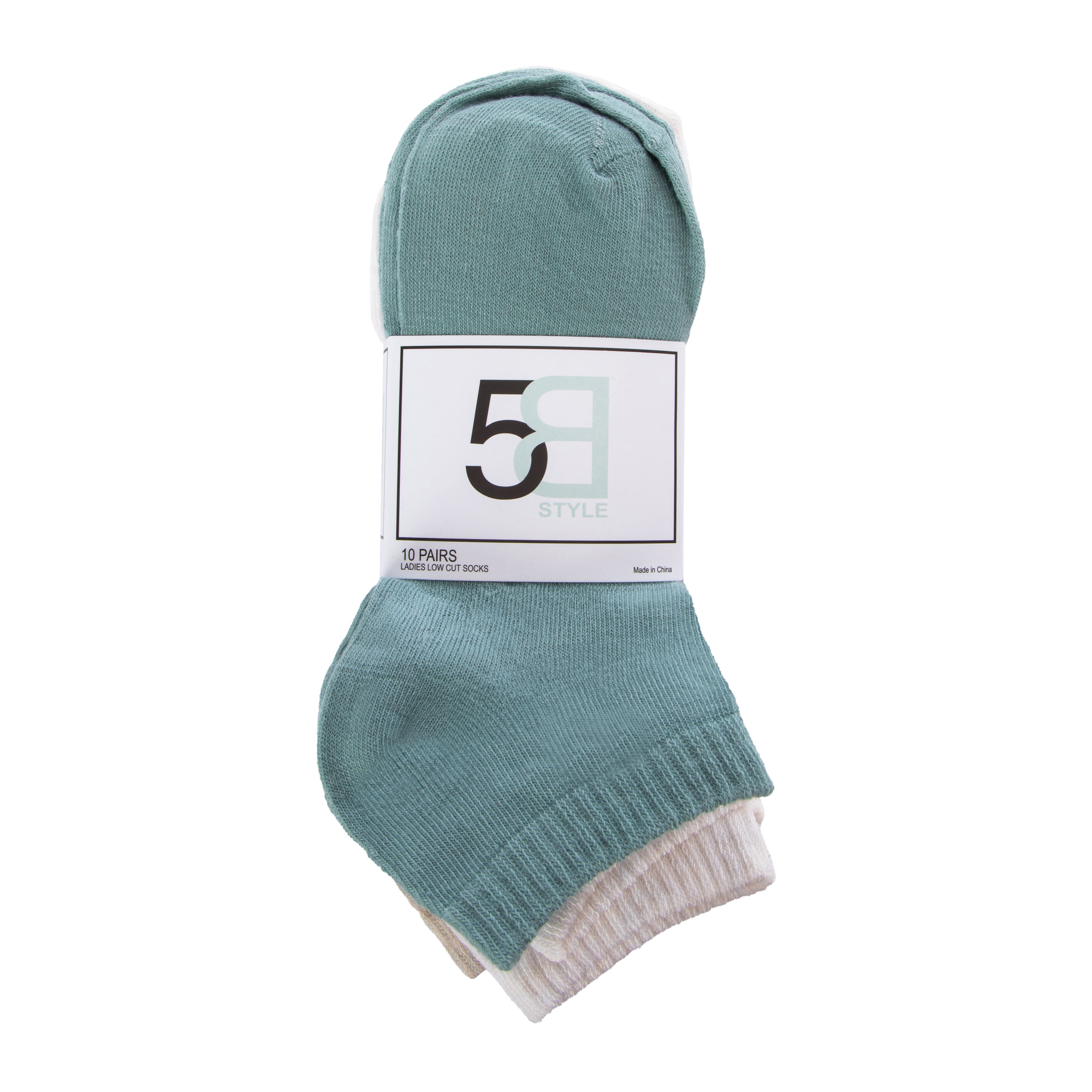 Ladies No Show Sock 10-Pack