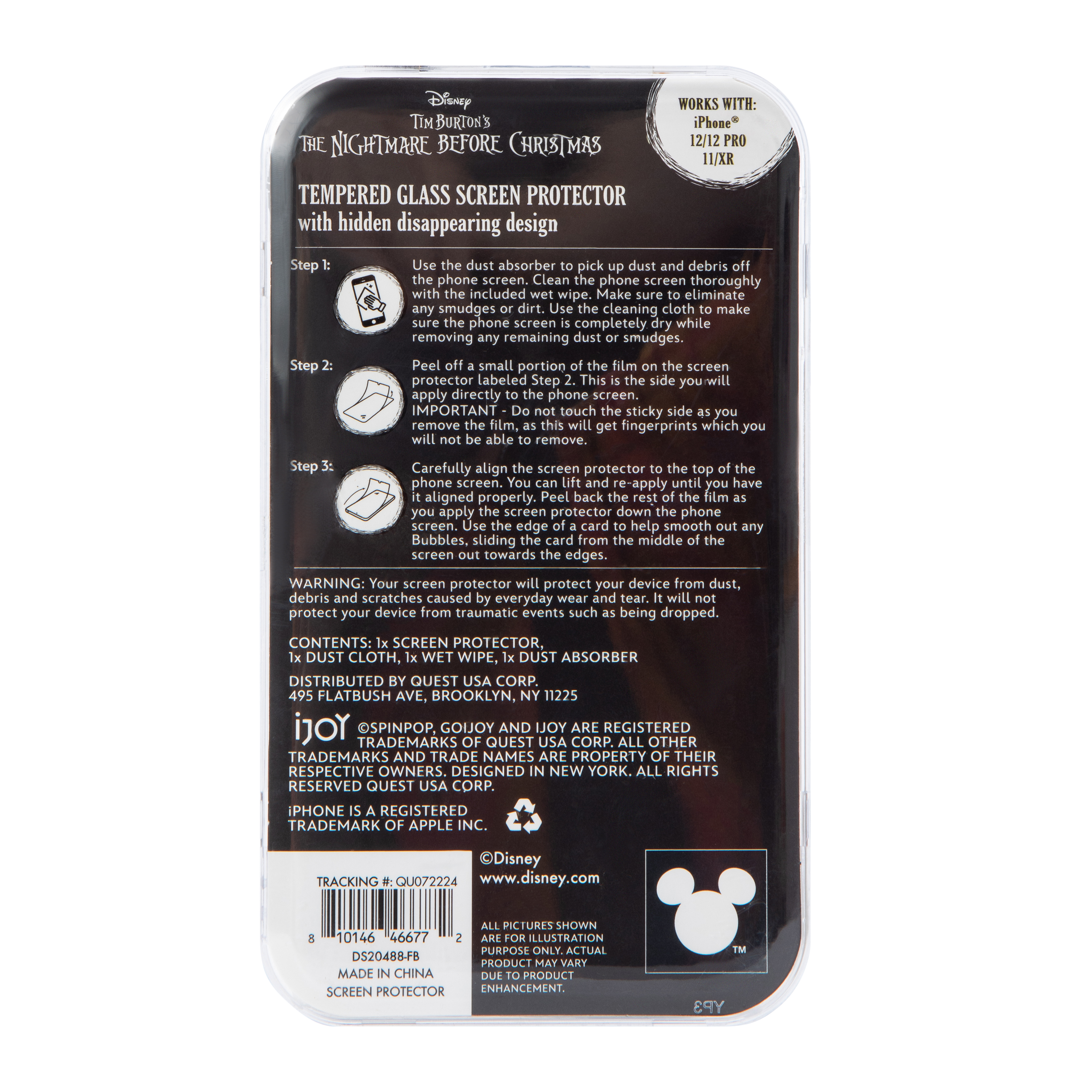 Disney iPhone 12 Pro® Tempered Glass