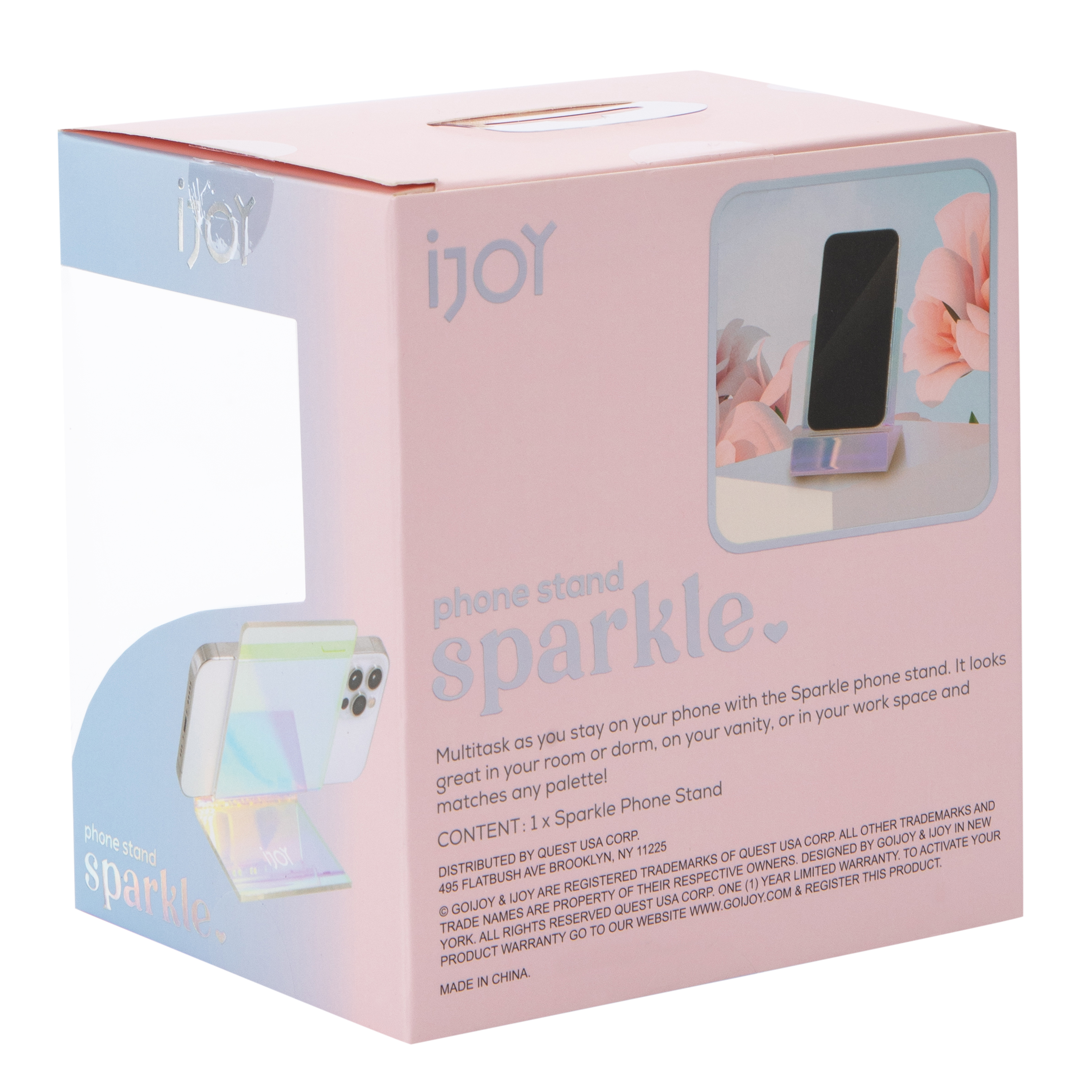 IJoy Iridescent Sparkle Phone Stand