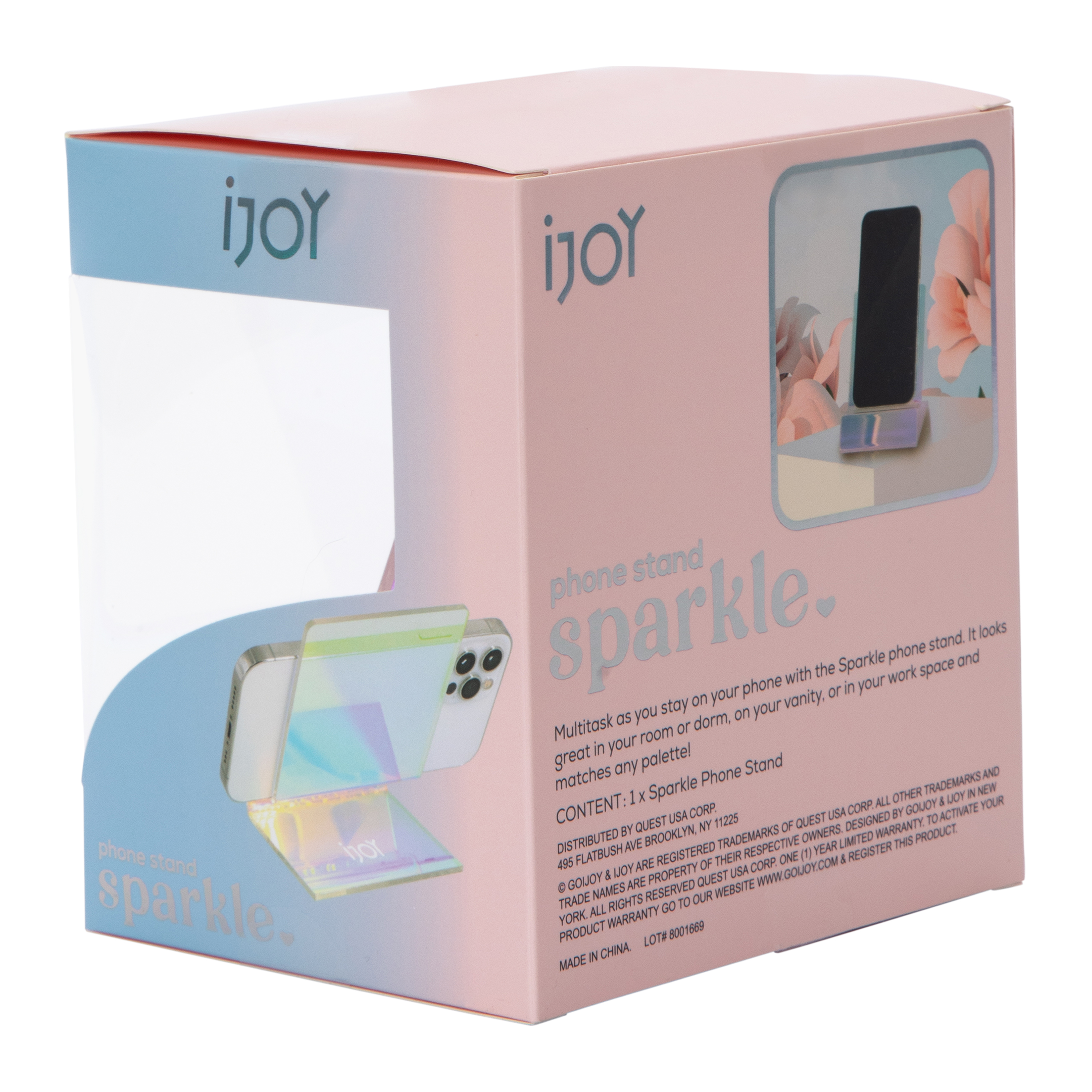 IJoy Iridescent Sparkle Phone Stand