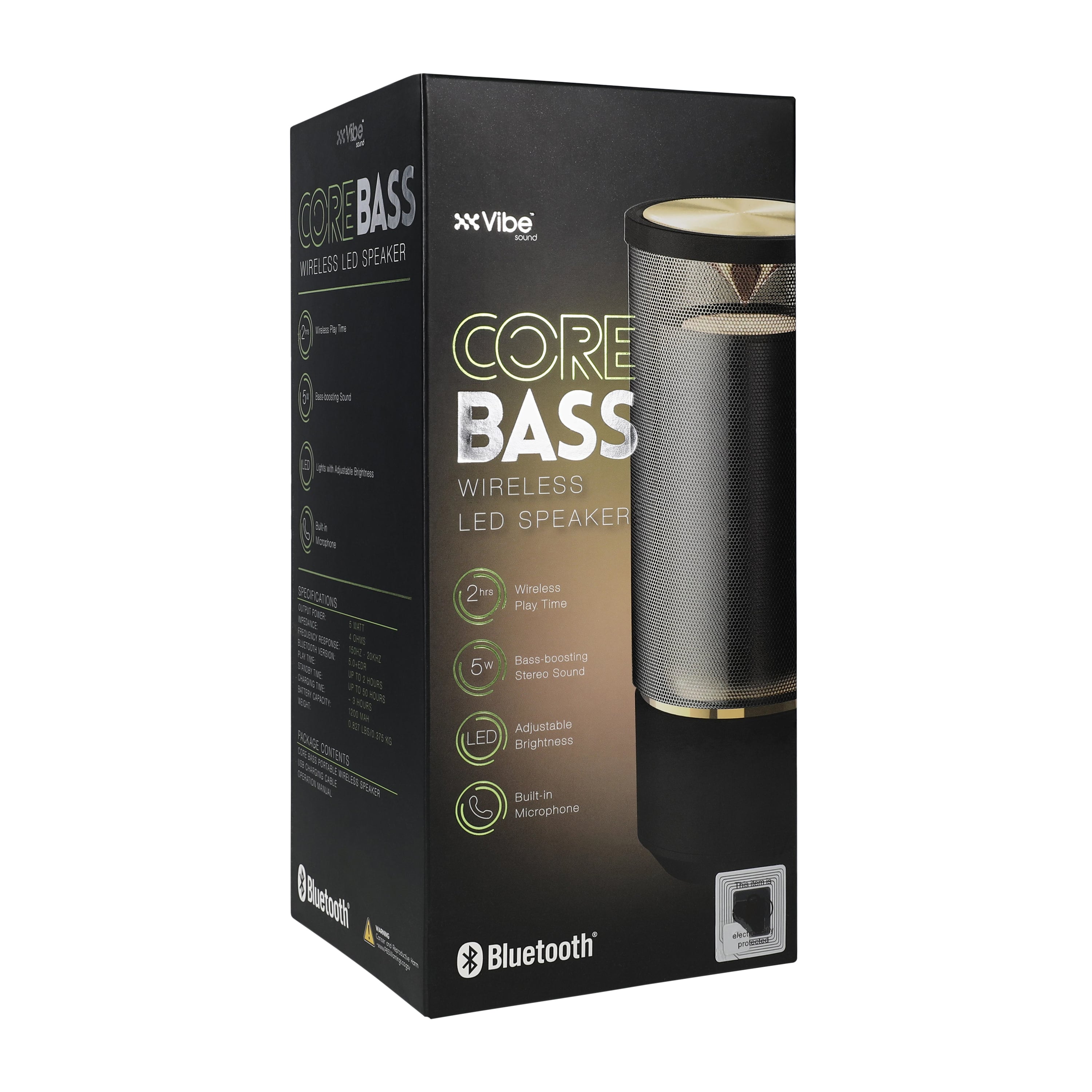 Core Bass Wireless LED Tower Speaker