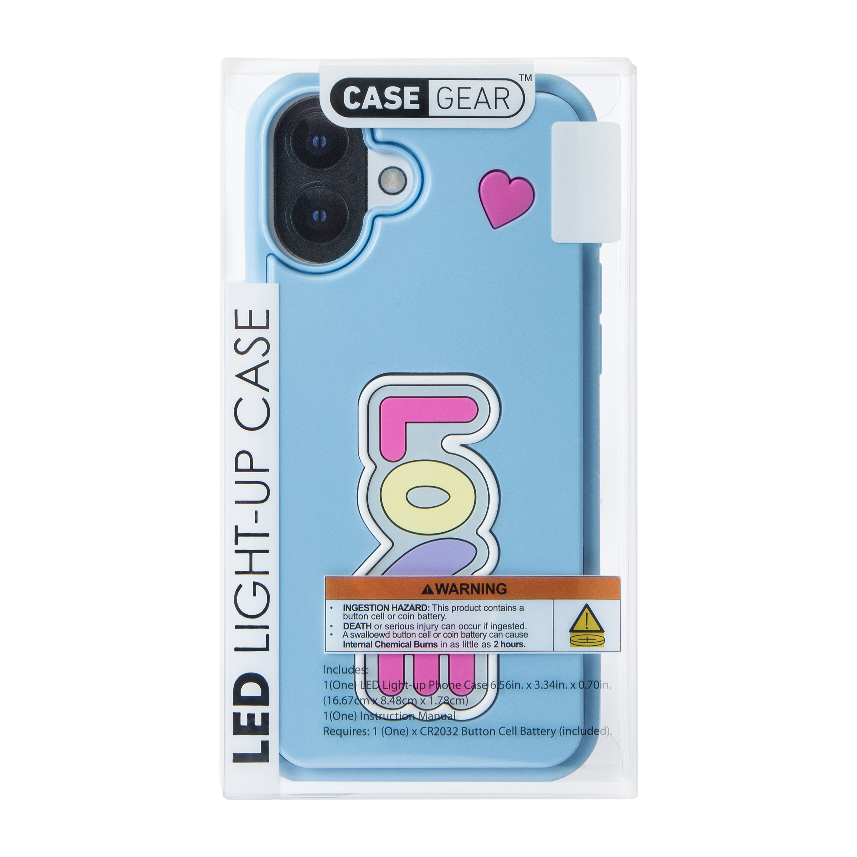 iPhone 16 Plus® LED Light-Up Case