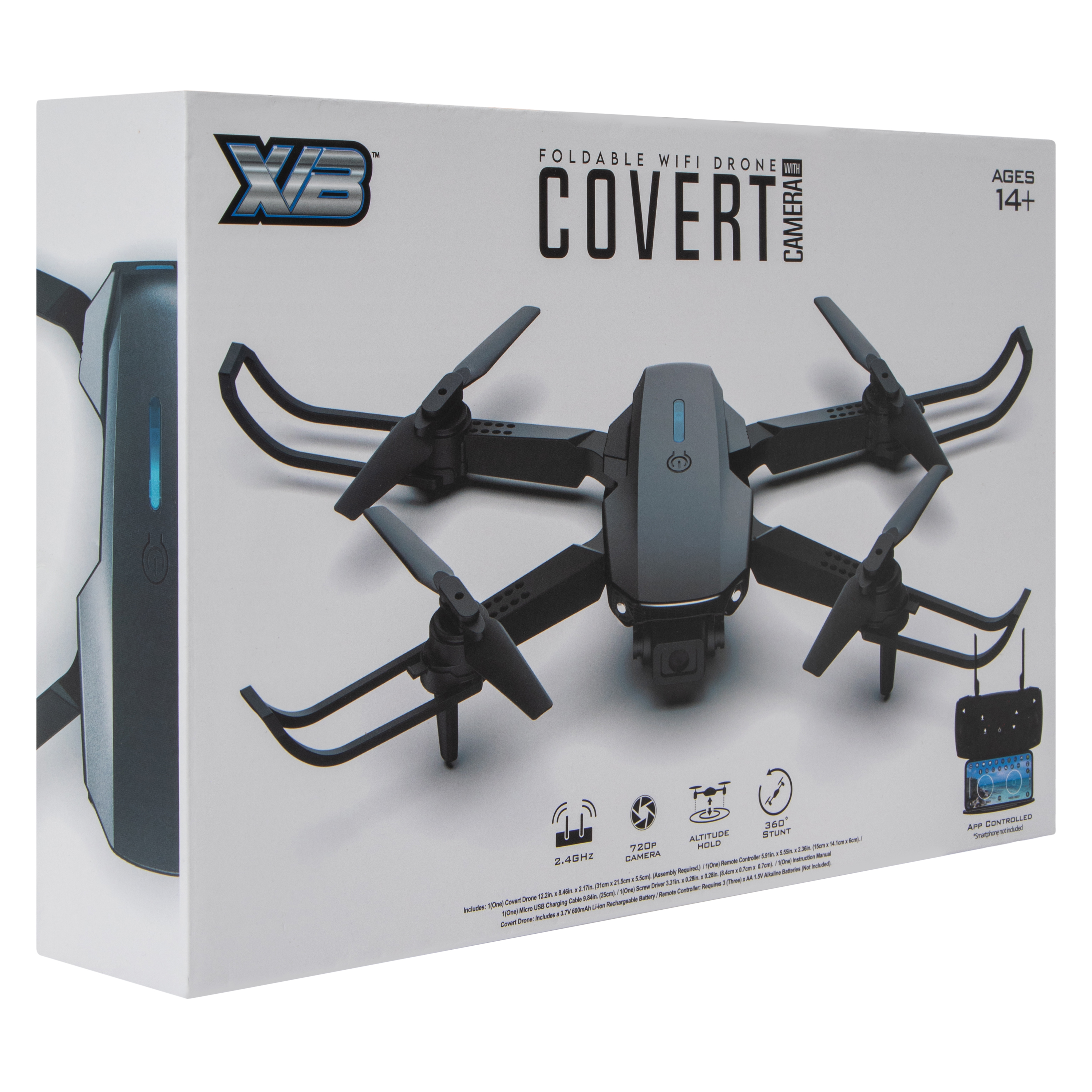 XVB® Covert Foldable Wifi Drone With Camera