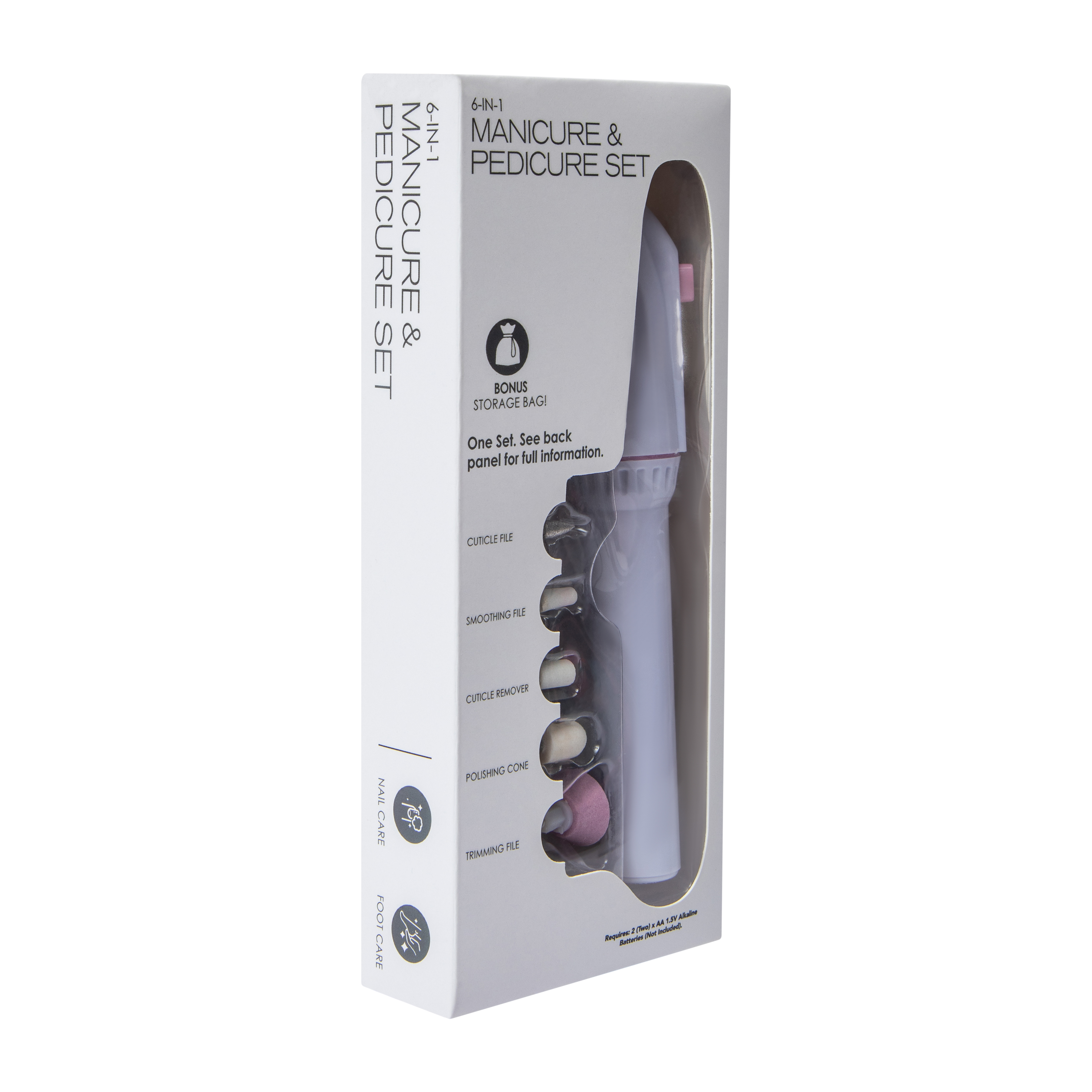 Urban Butterfly 5-In-1 Electric Manicure & Pedicure Set