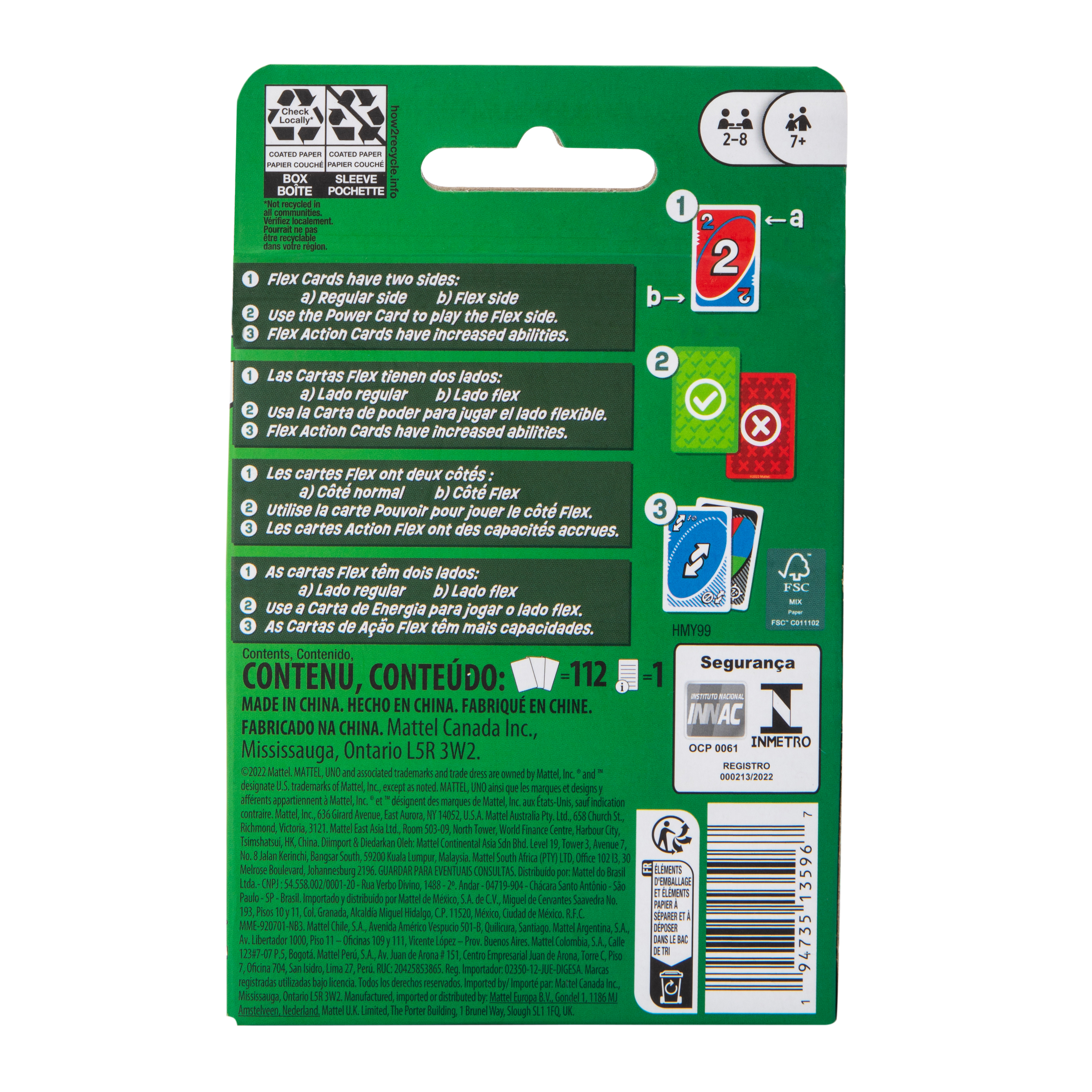 Uno Flex™ Card Game