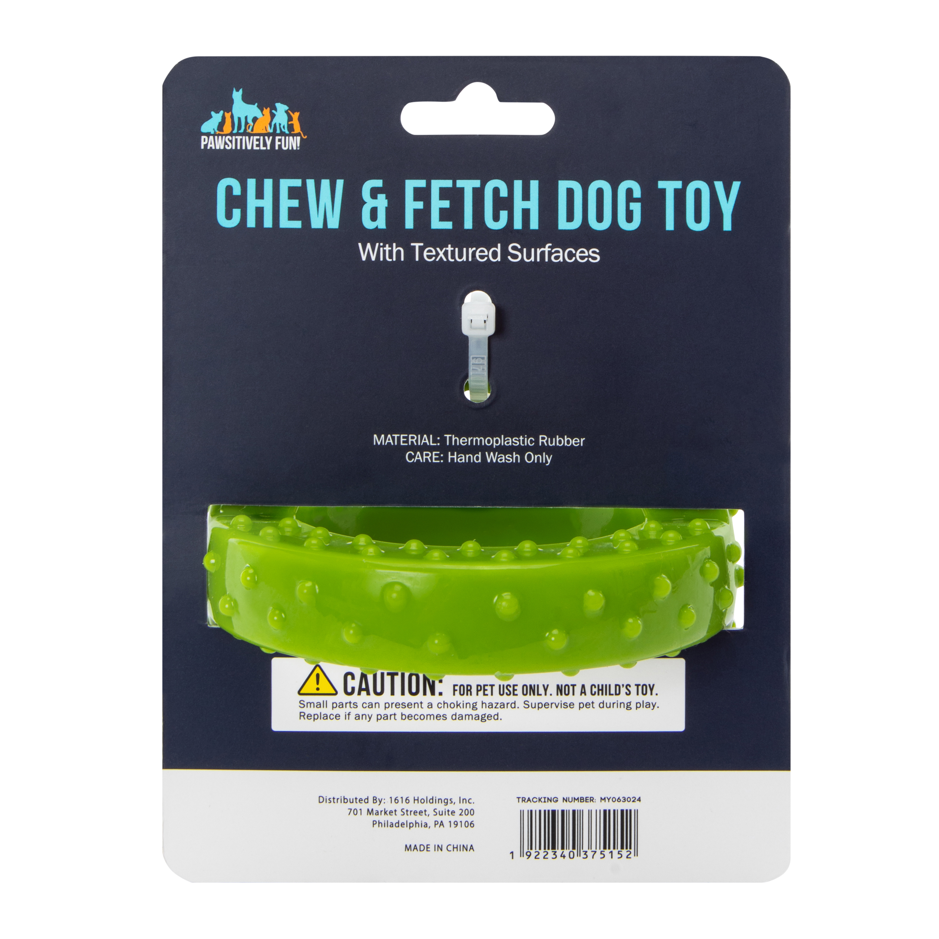 Chew & Fetch Dog Toy