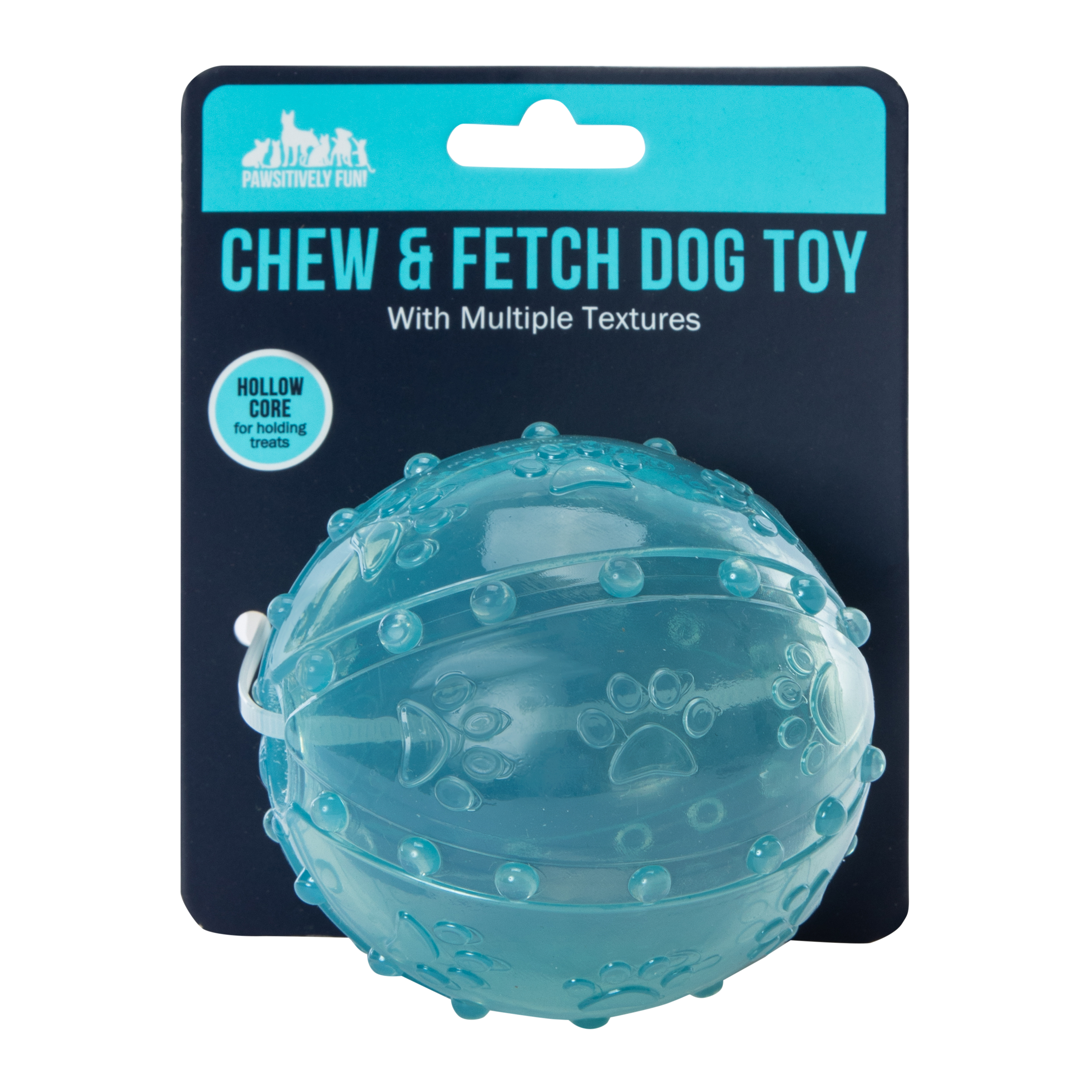 Chew & Fetch Dog Ball
