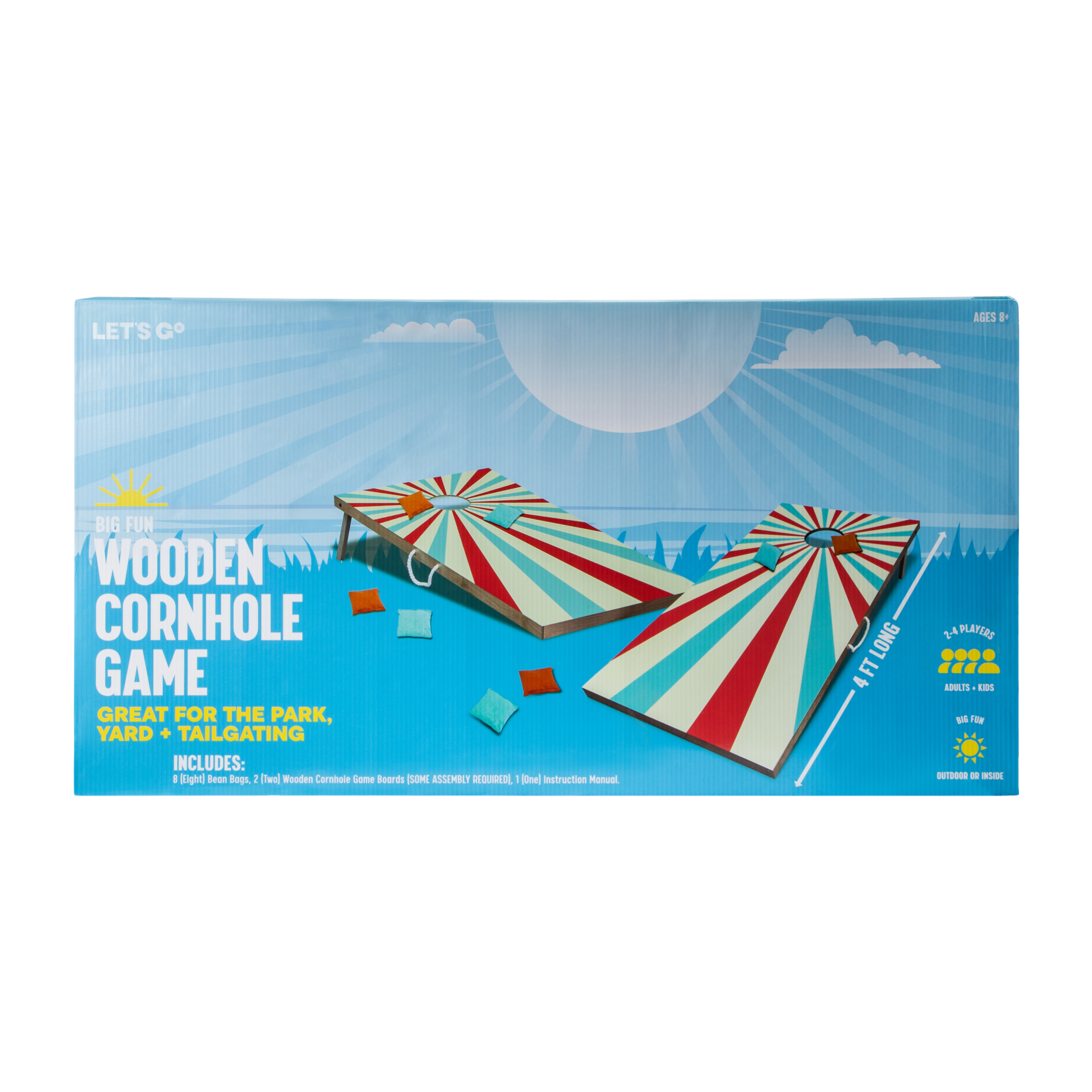 Wooden Cornhole Game