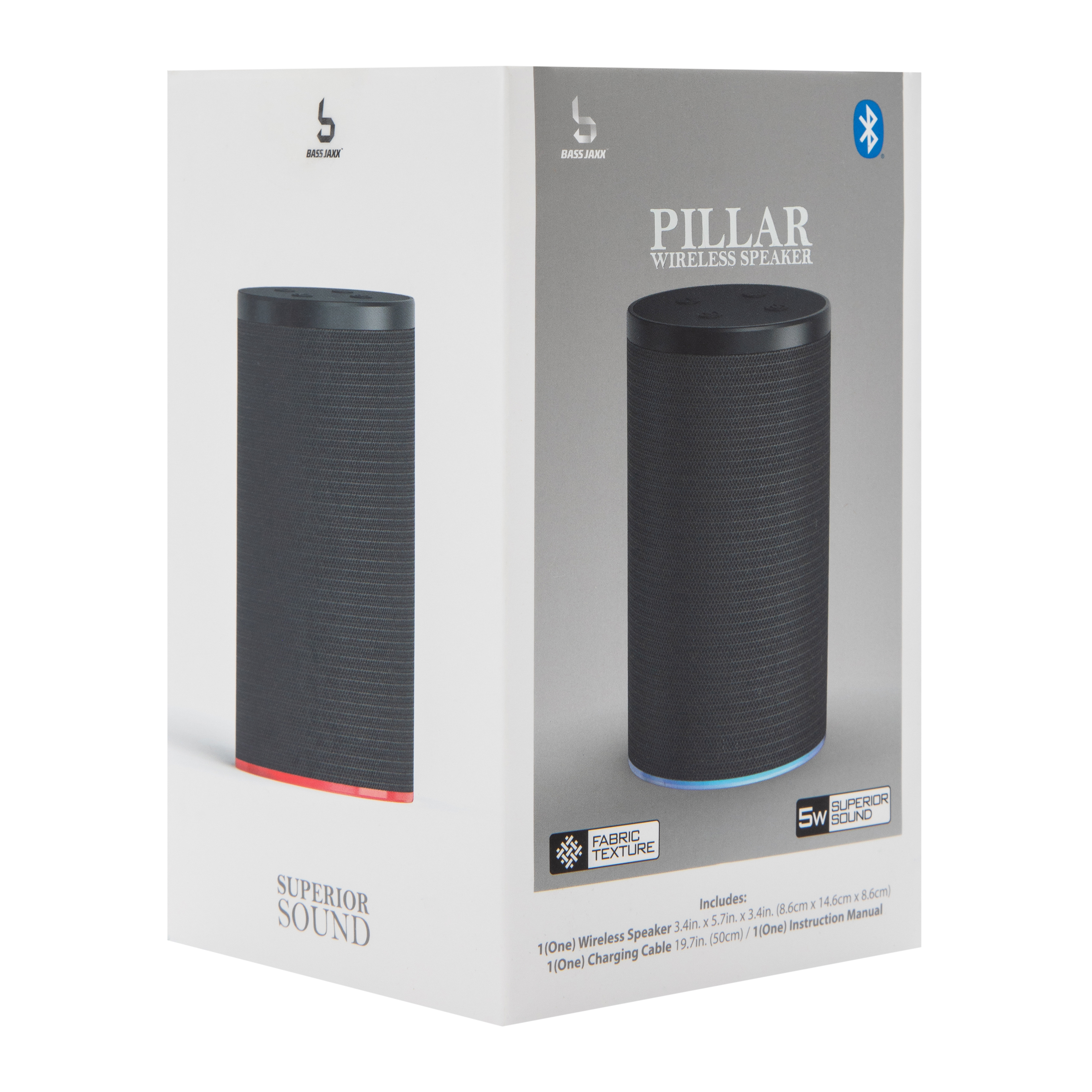 Bass Jaxx™ Pillar Wireless  Bluetooth® Speaker