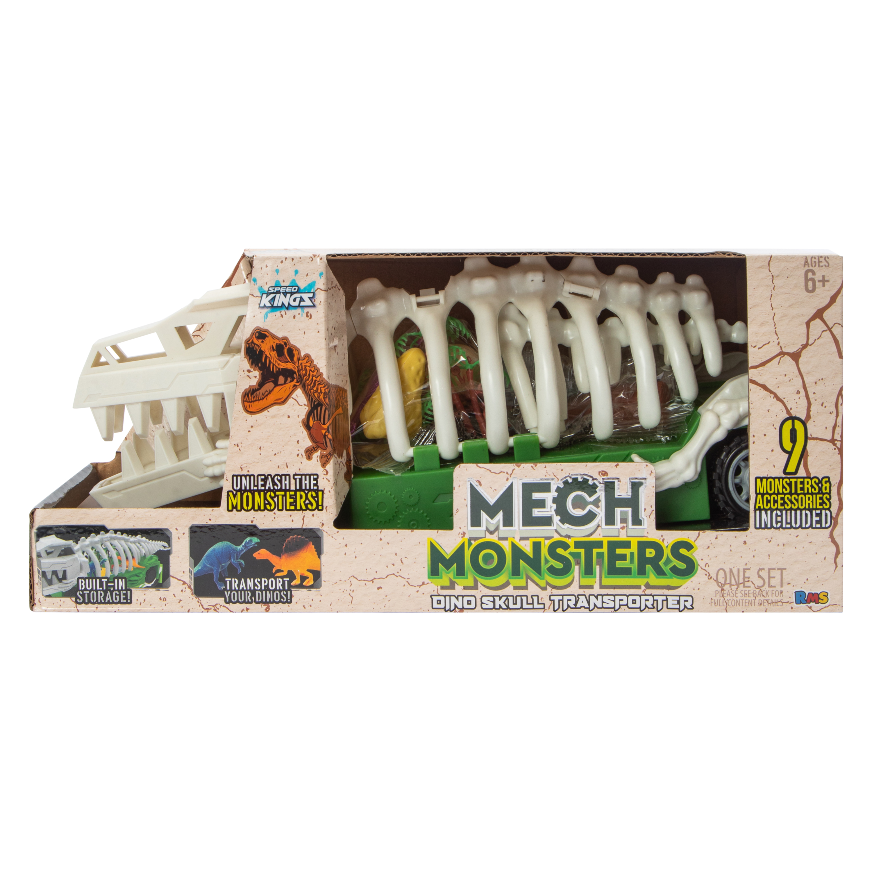 Mech Monsters Dino Skull Transporter