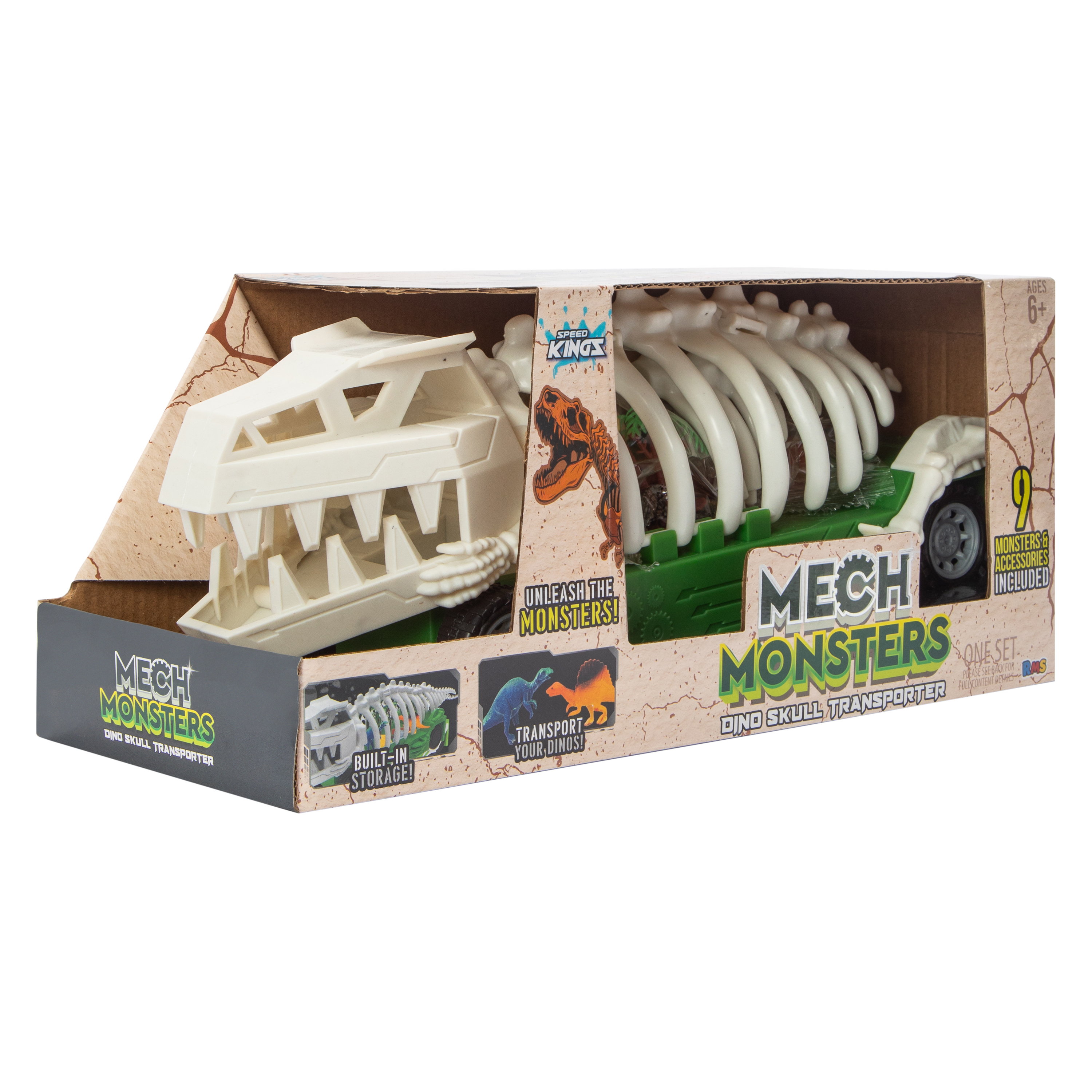 Mech Monsters Dino Skull Transporter