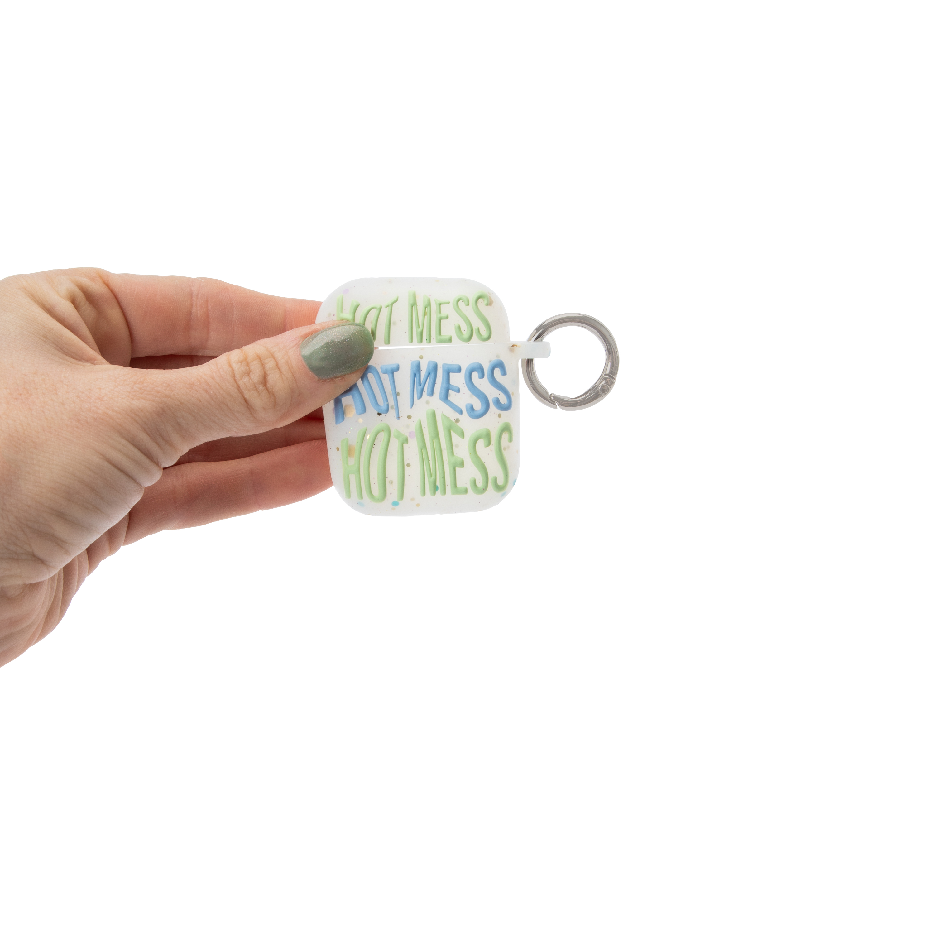 Trendy Text Earbuds Case For AirPods® Gen 1/Gen 2