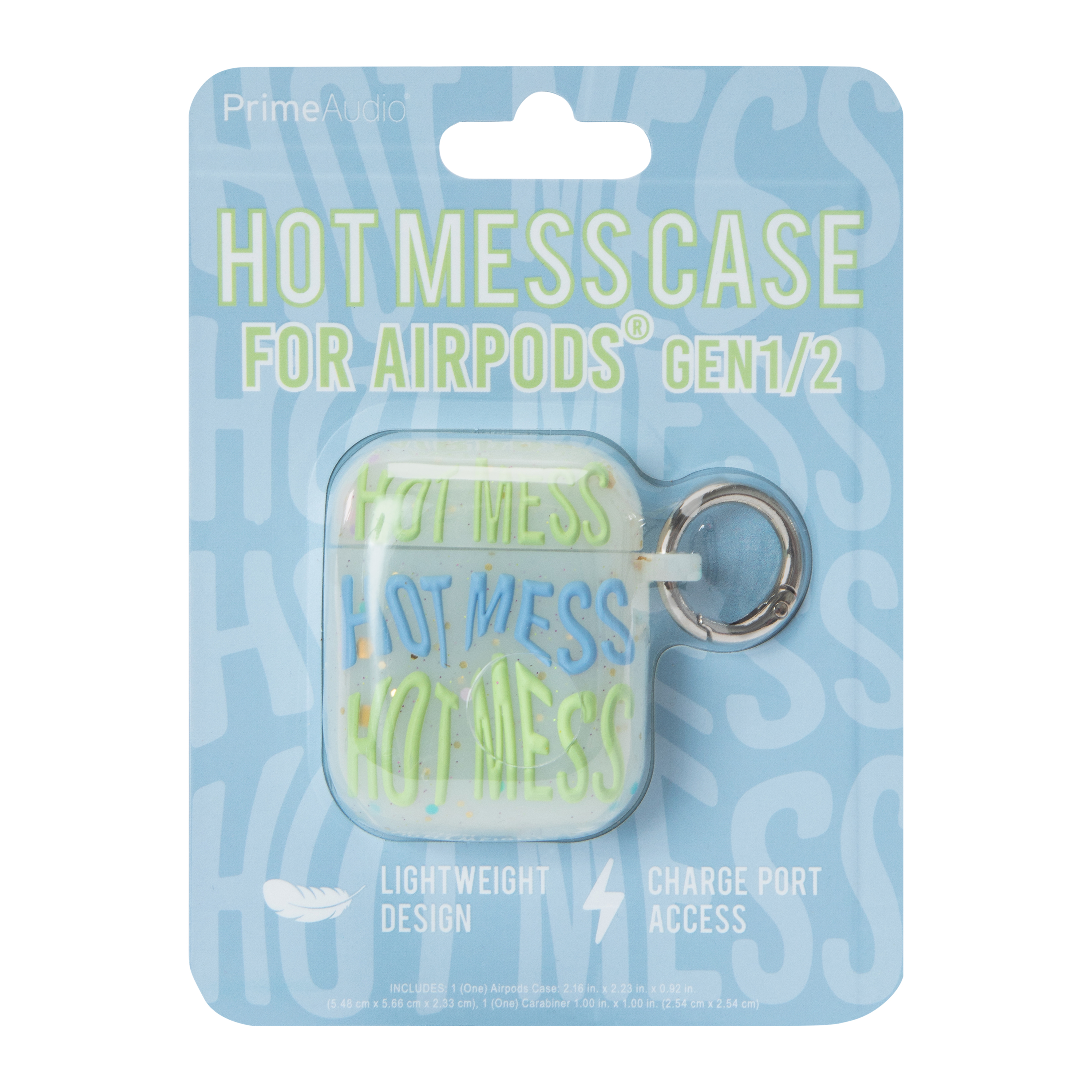 Trendy Text Earbuds Case For AirPods® Gen 1/Gen 2
