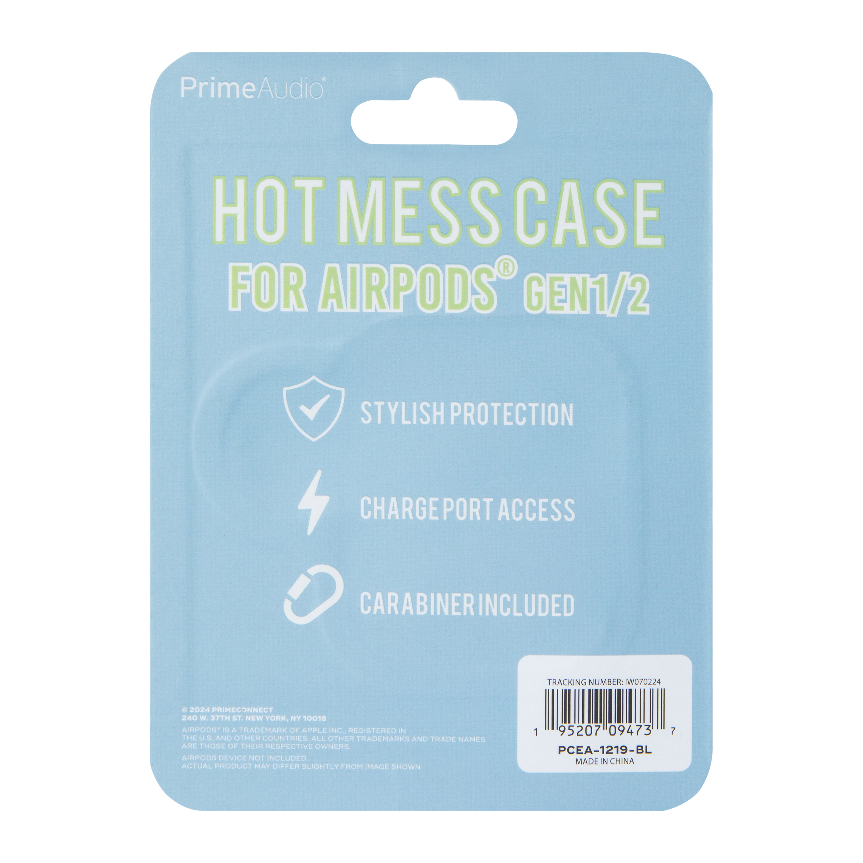 Trendy Text Earbuds Case For AirPods® Gen 1/Gen 2