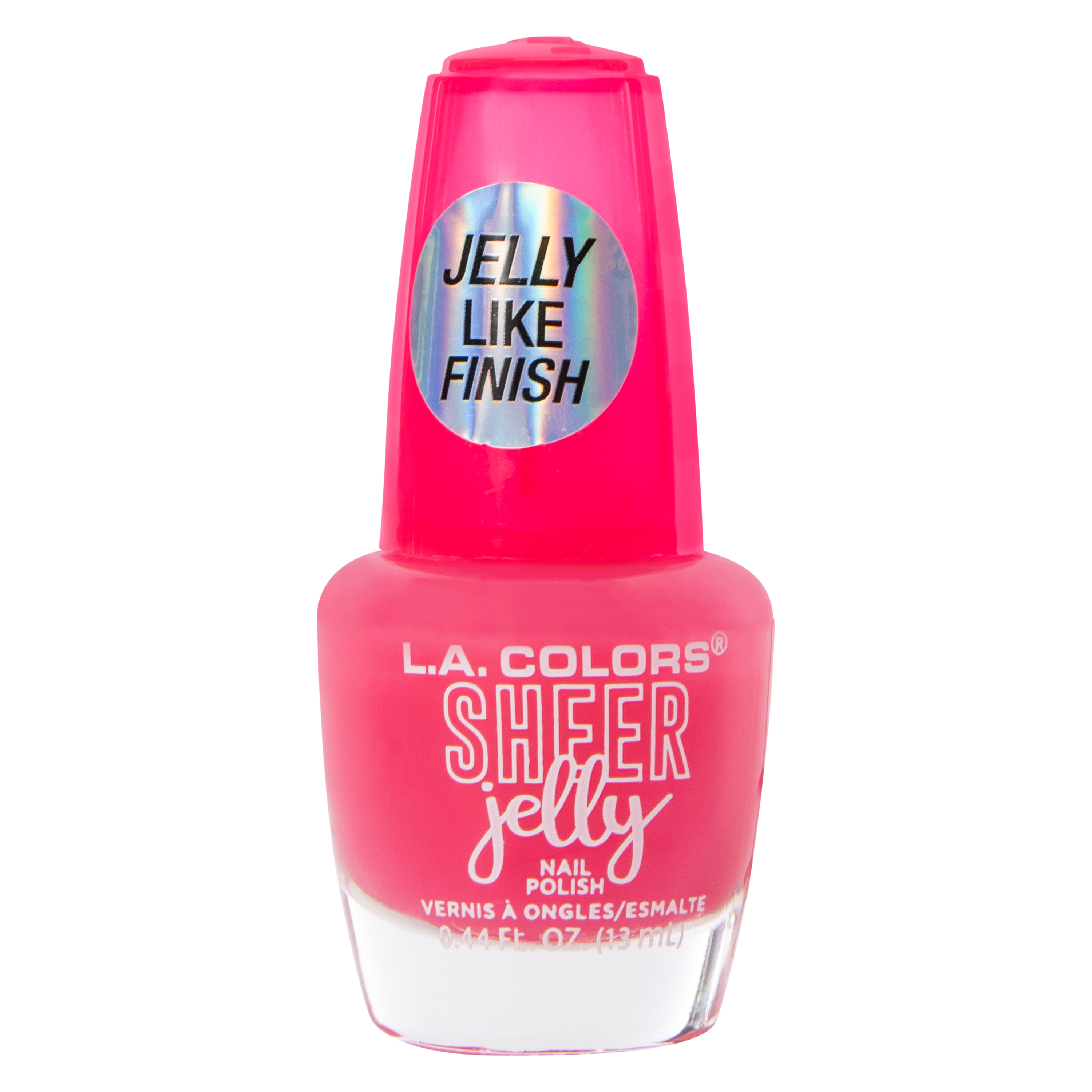 L.A. Colors® Sheer Jelly Nail Polish 0.44oz - Rose Water