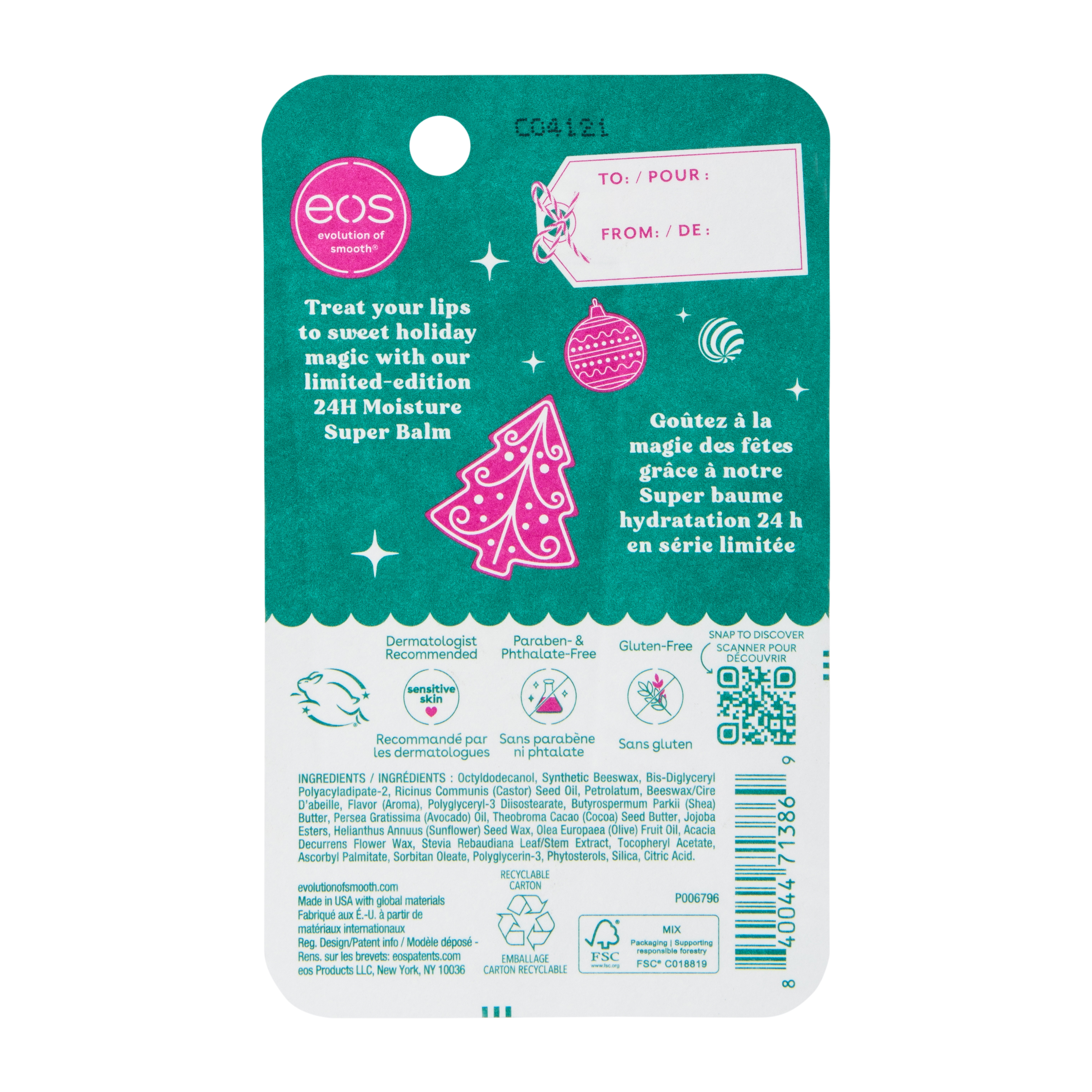 EOS® Holiday Collection Moisture Super Balm 0.35oz