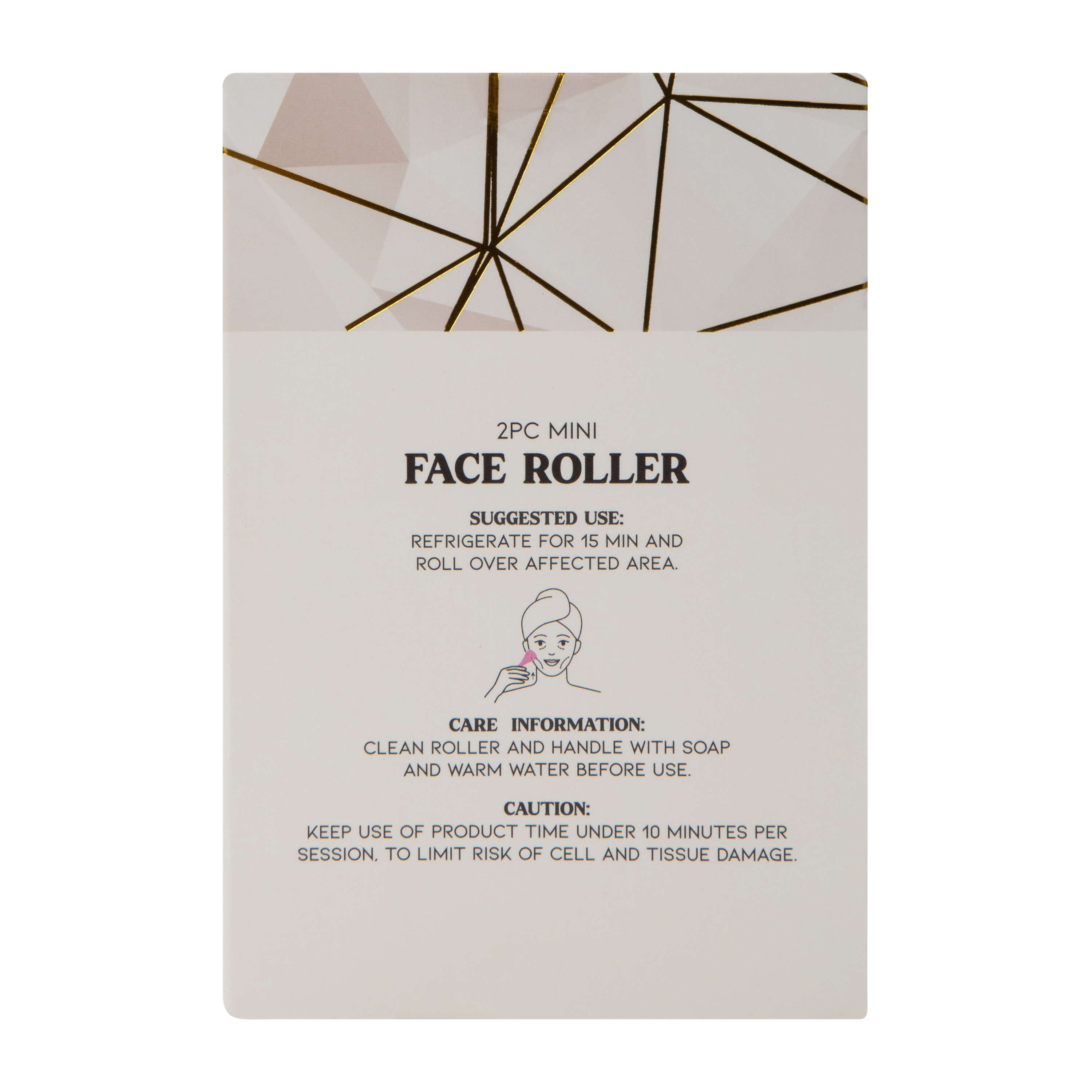 Lumie. Mini Face Roller 2-Pack