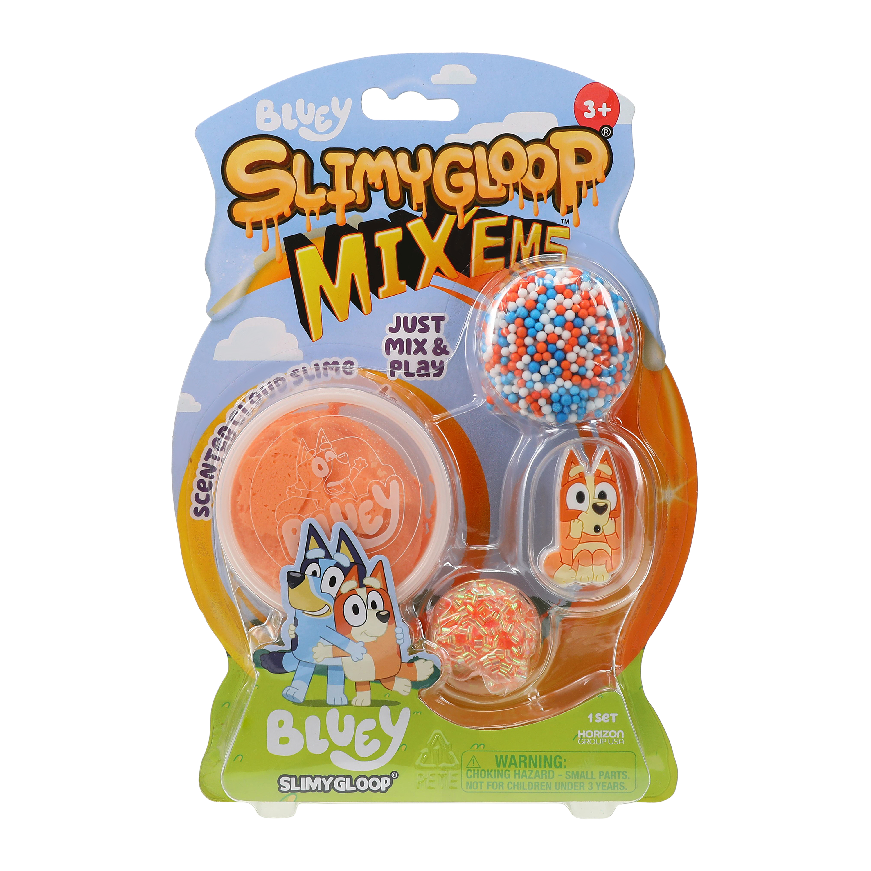 Bluey™ Slimygloop® Mix 'Ems Scented Slime Set