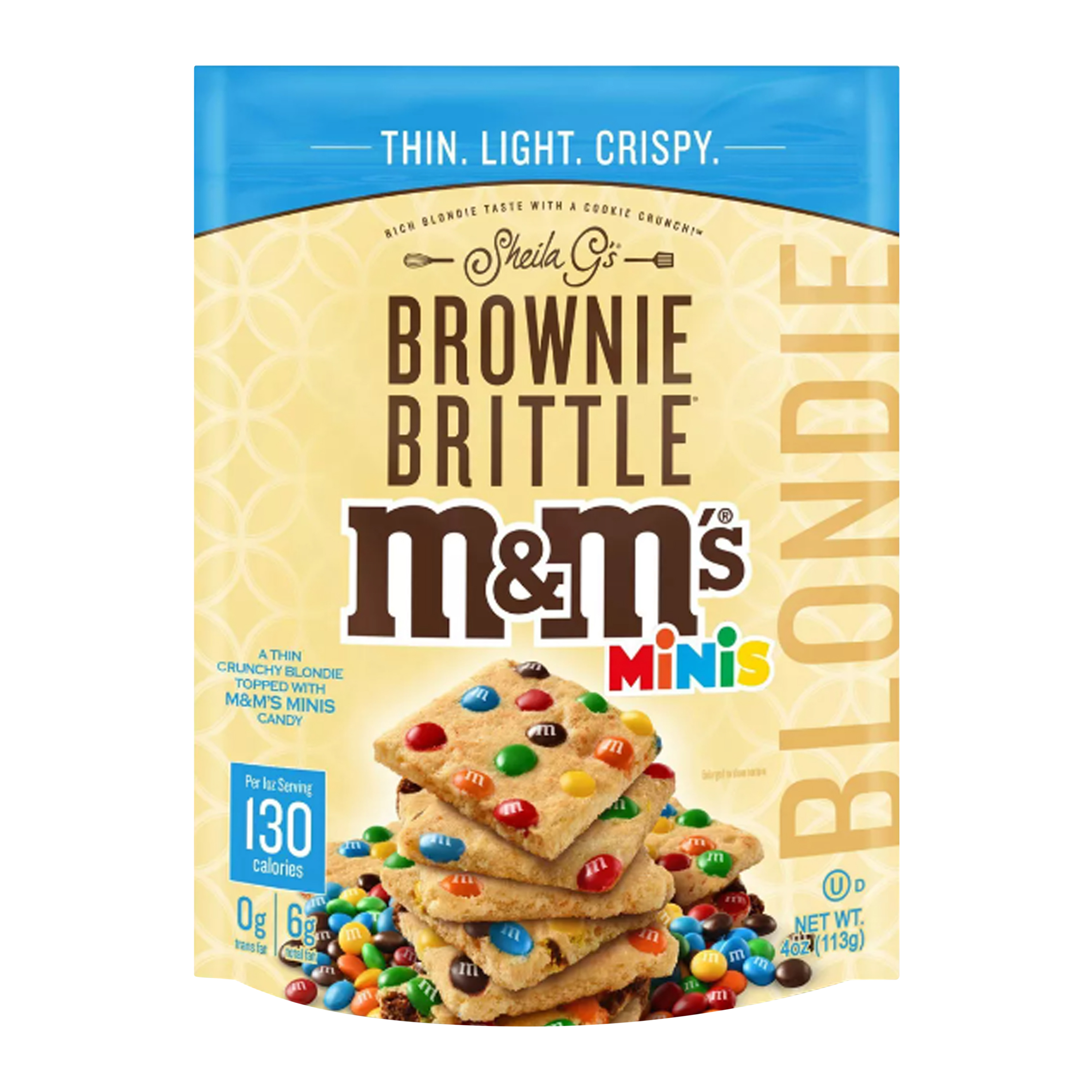 Sheila G's® Brownie Brittle® x M&M's® Minis 4oz