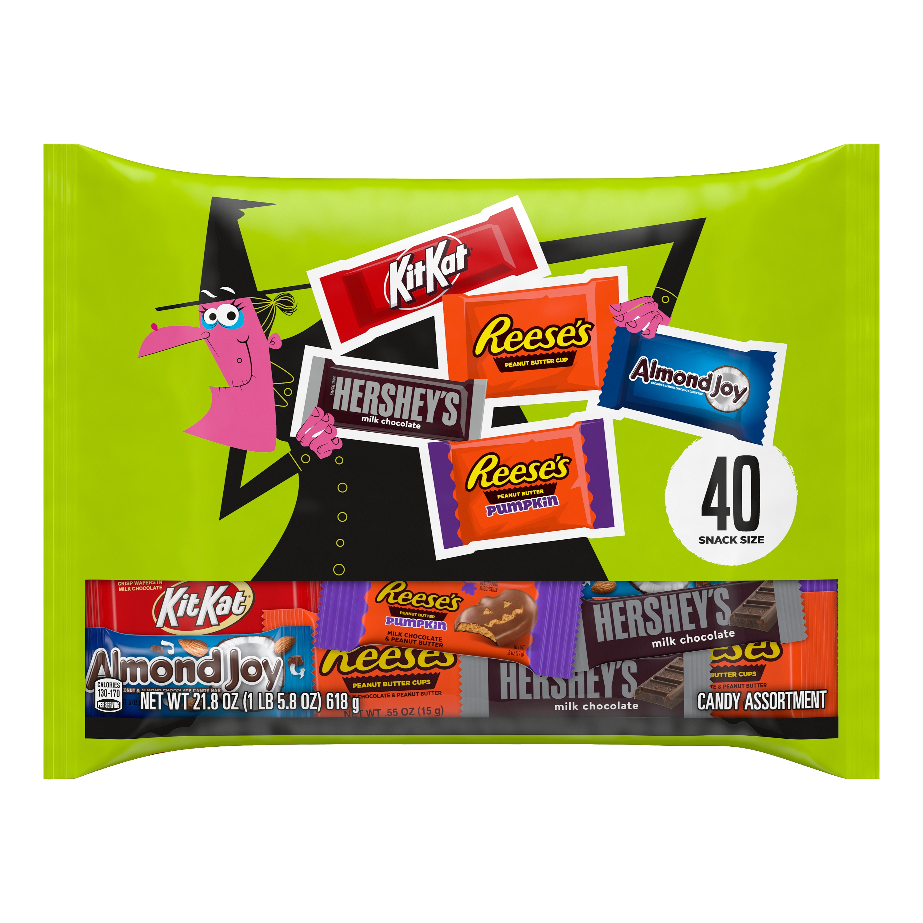 Hershey's® Snack Size Halloween Candy 40-Piece