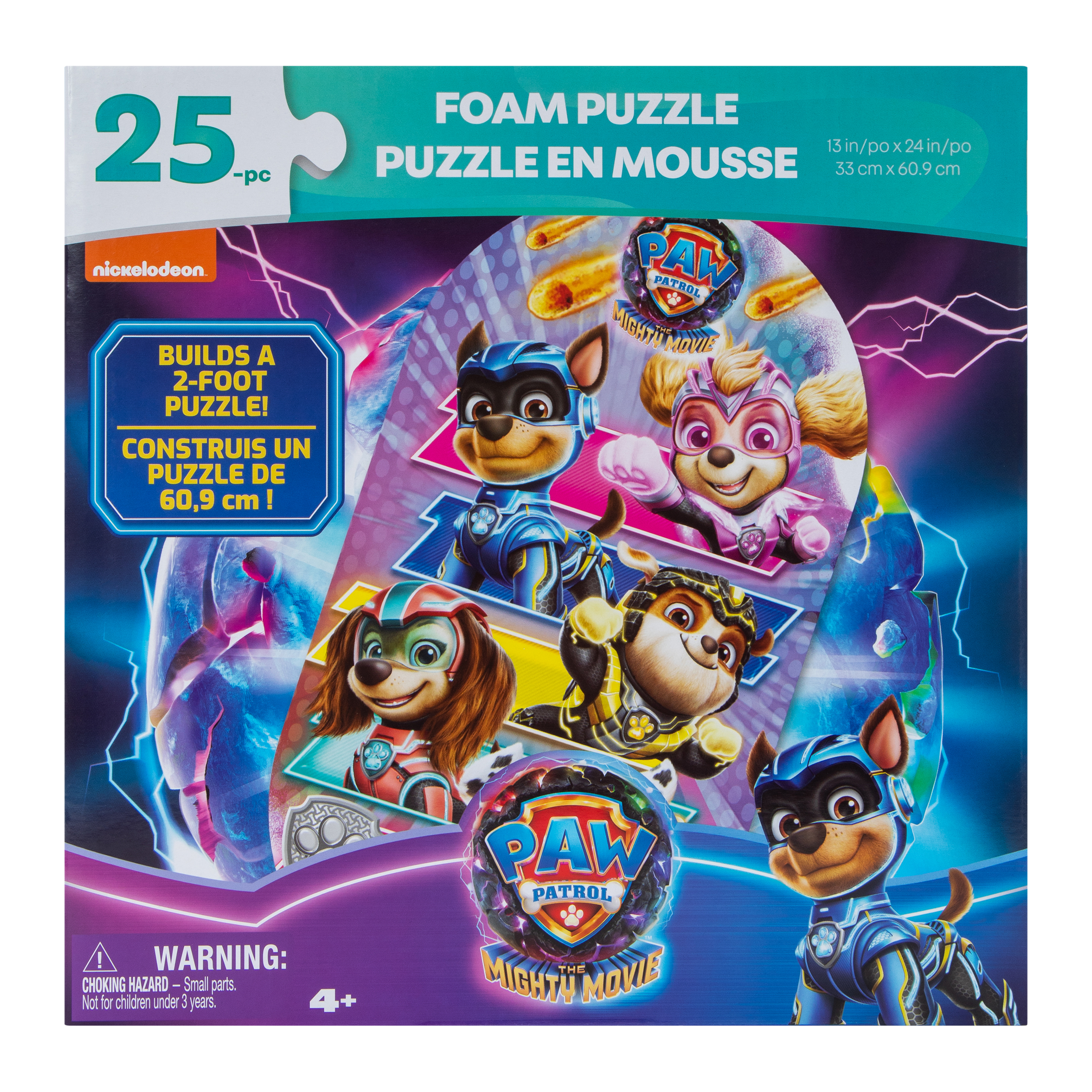 Paw Patrol The Mighty Movie Foam Puzzle 25-Pieces
