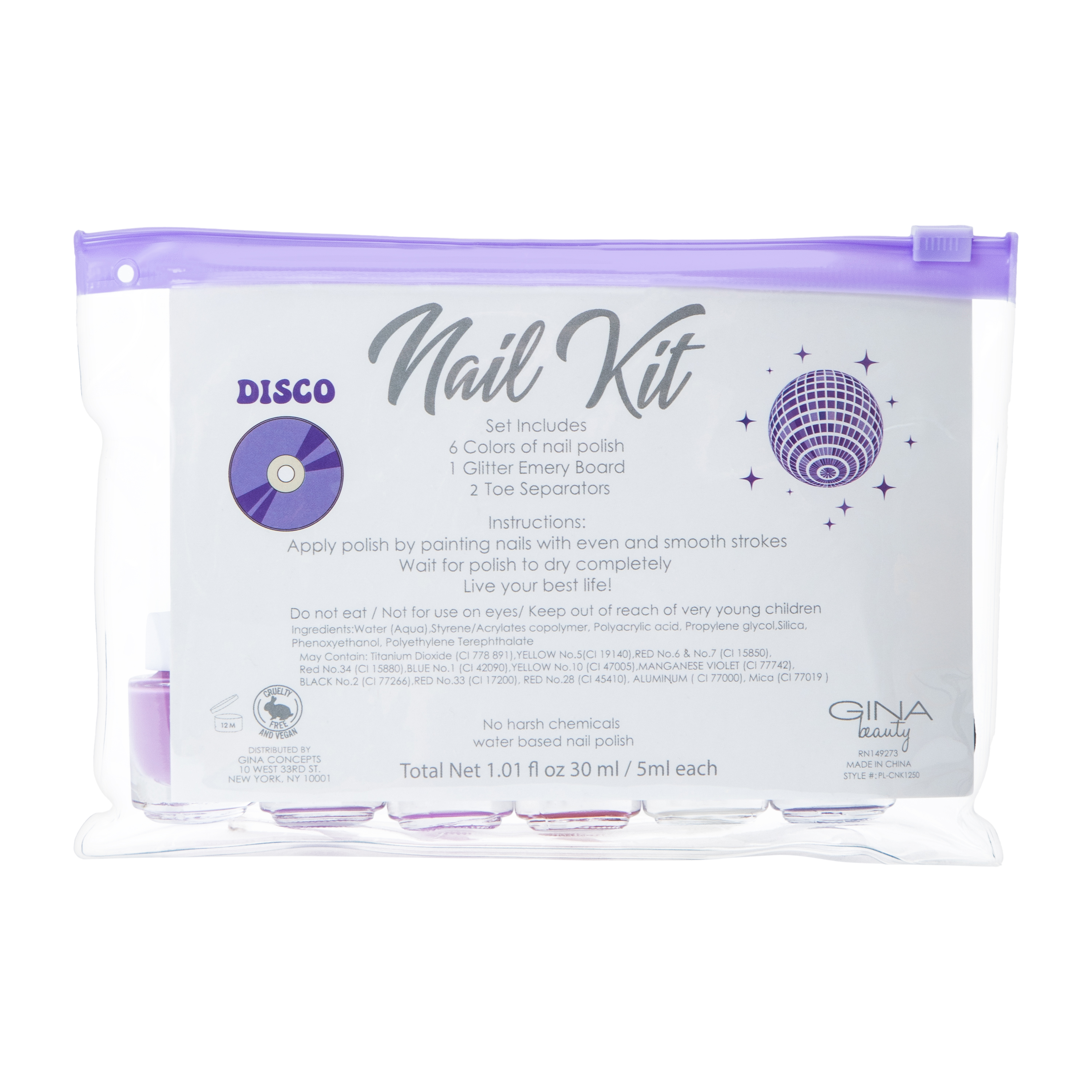 Nail Polish Kit 9-Piece