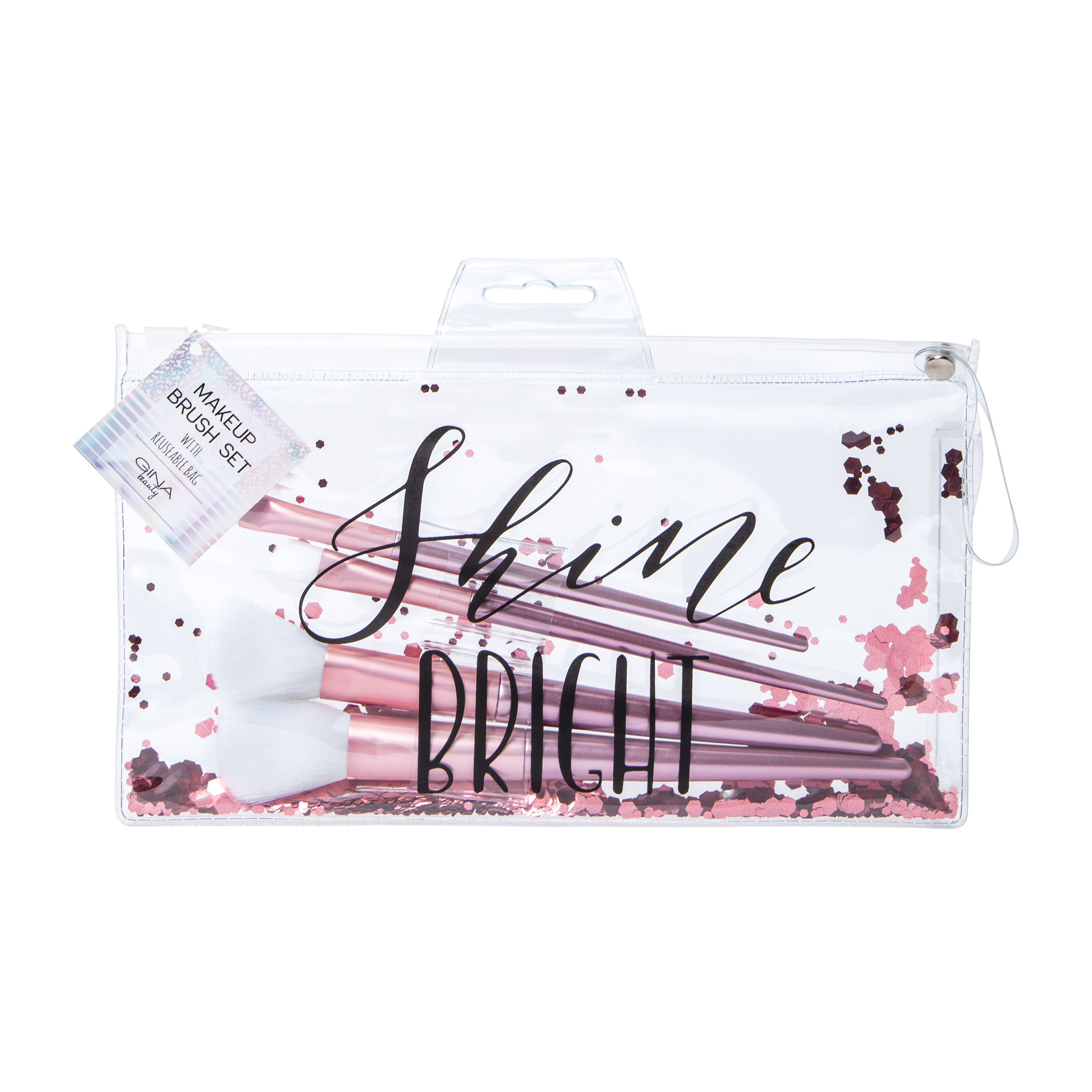 Makeup Brush Set With Reuseable Bag