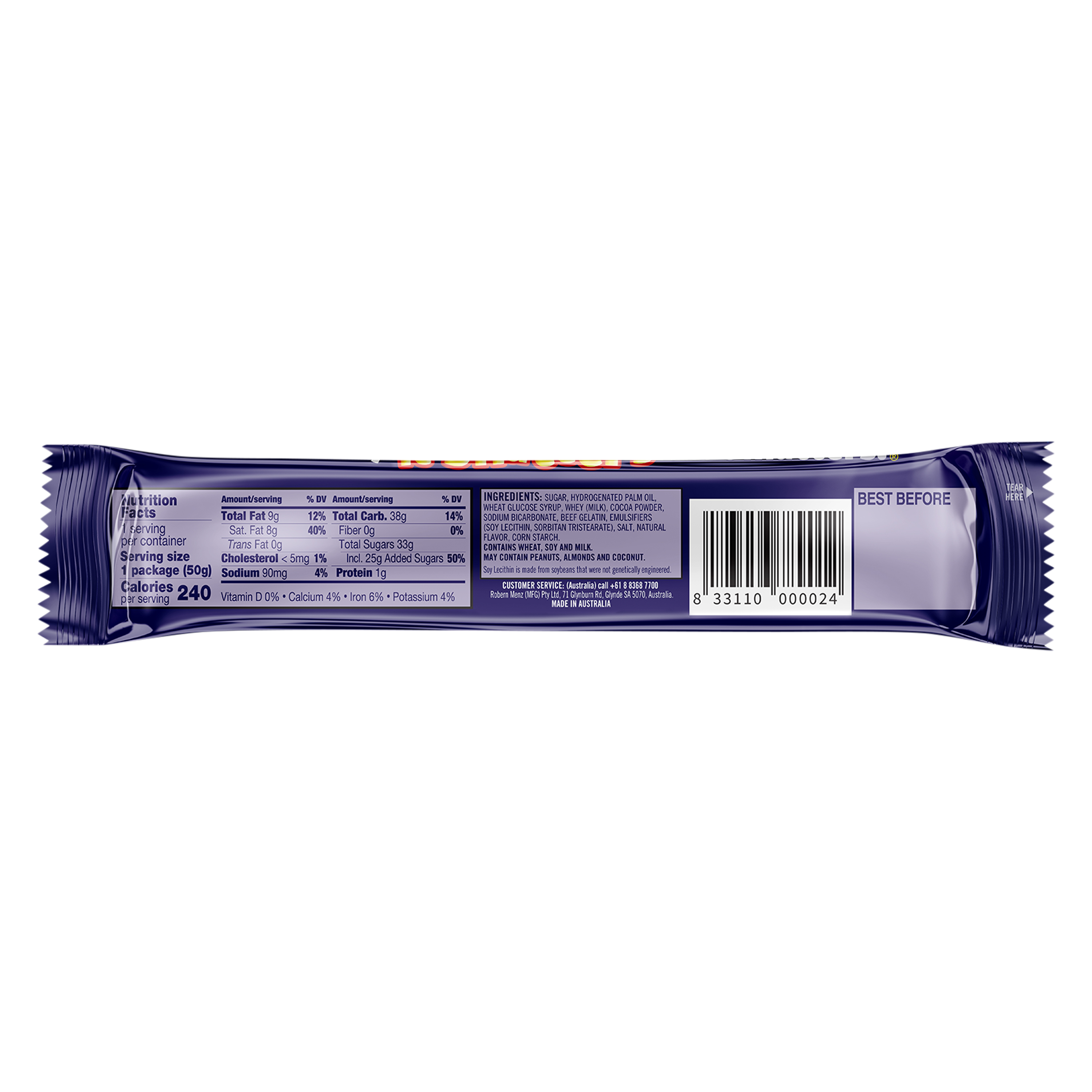 Australia's Violet Crumble® 1.75oz - King Size