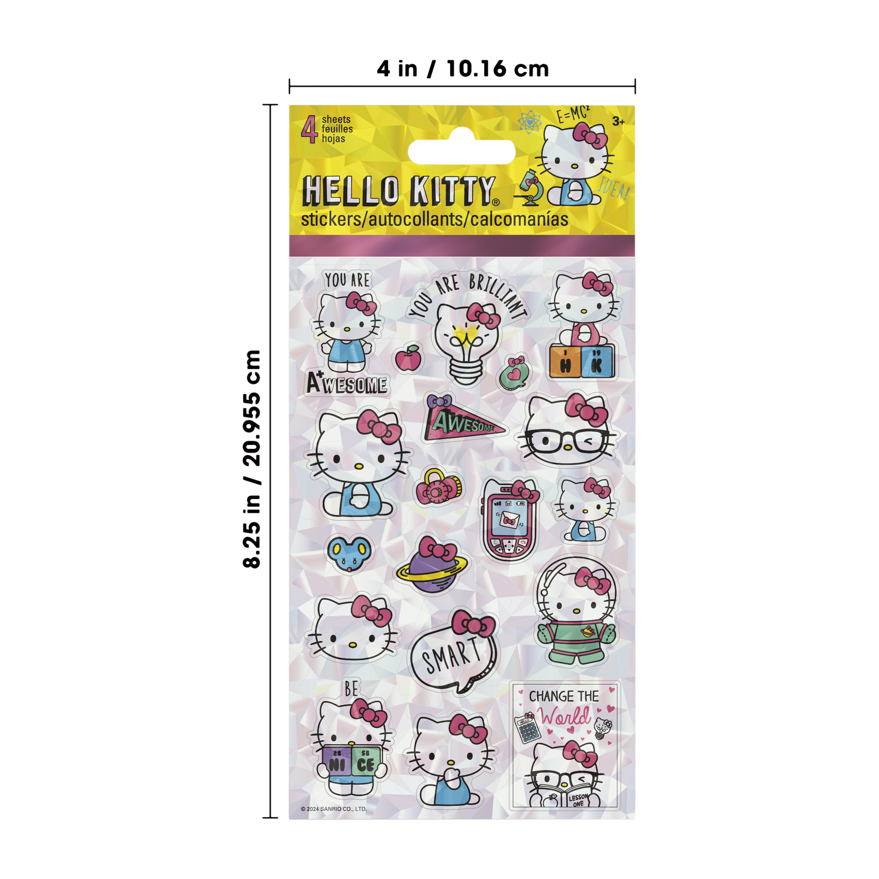 Hello Kitty And Friends® Sticker Sheets 4-Sheets