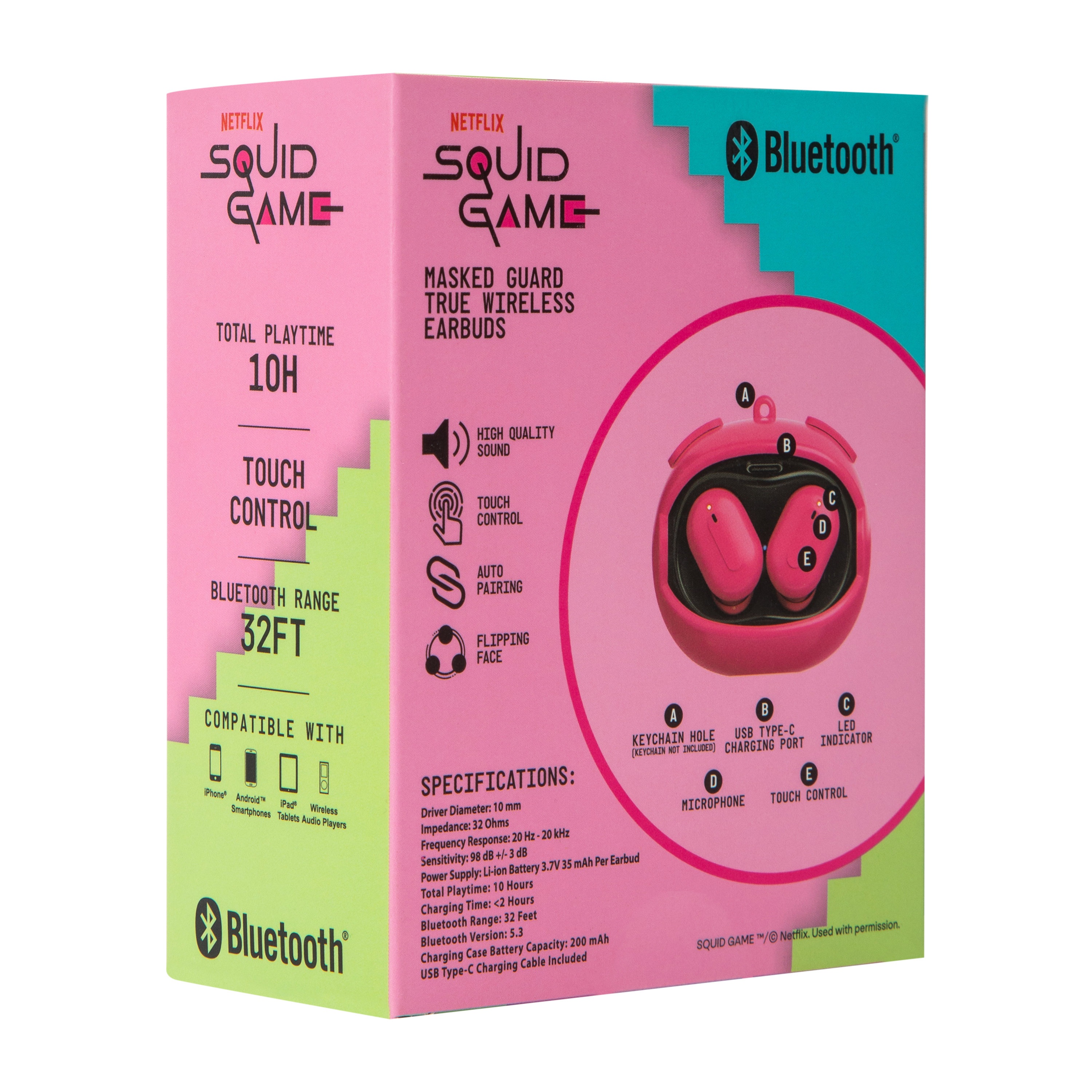 Netflix Squid Game True Wireless Earbuds