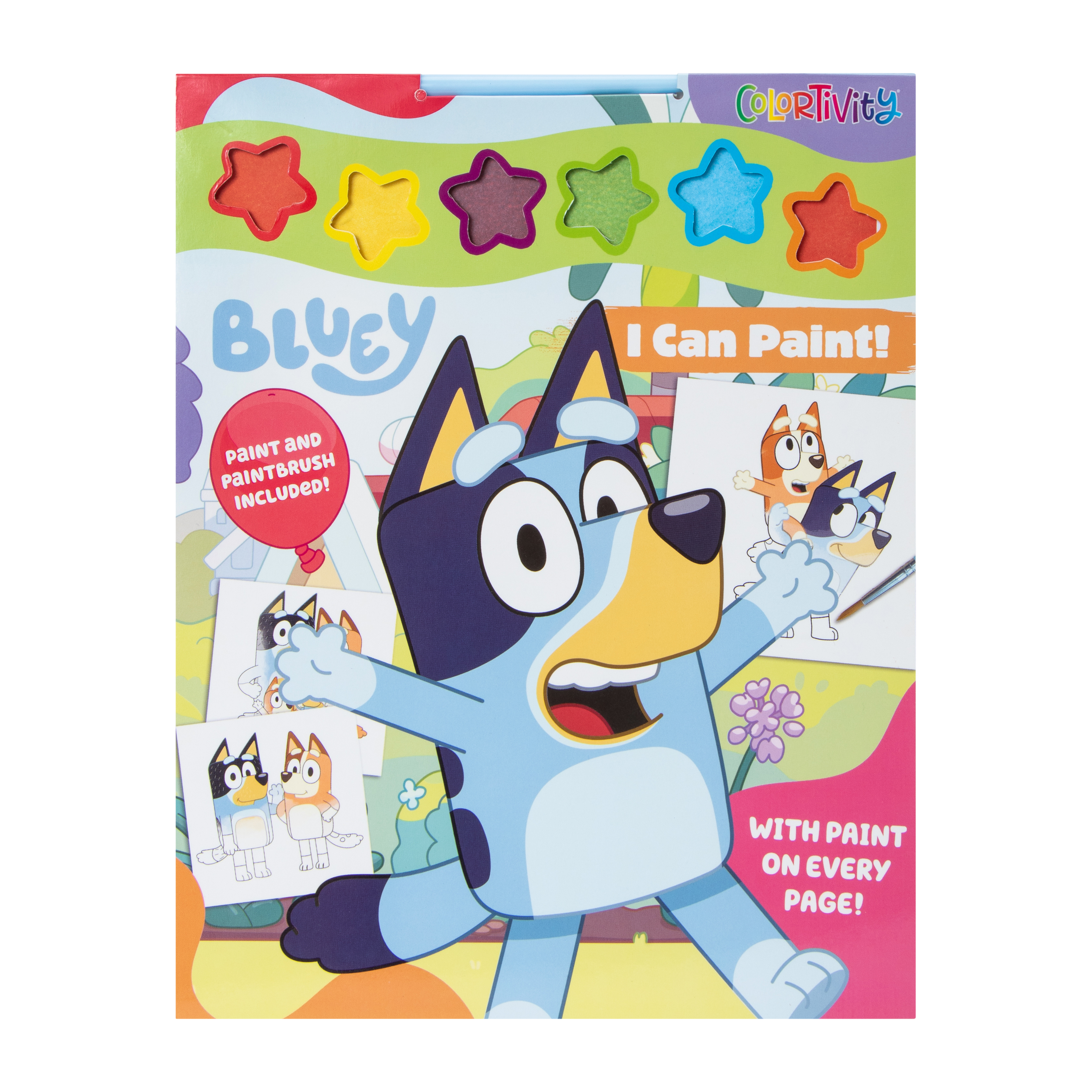 Bluey™ I Can Paint Book