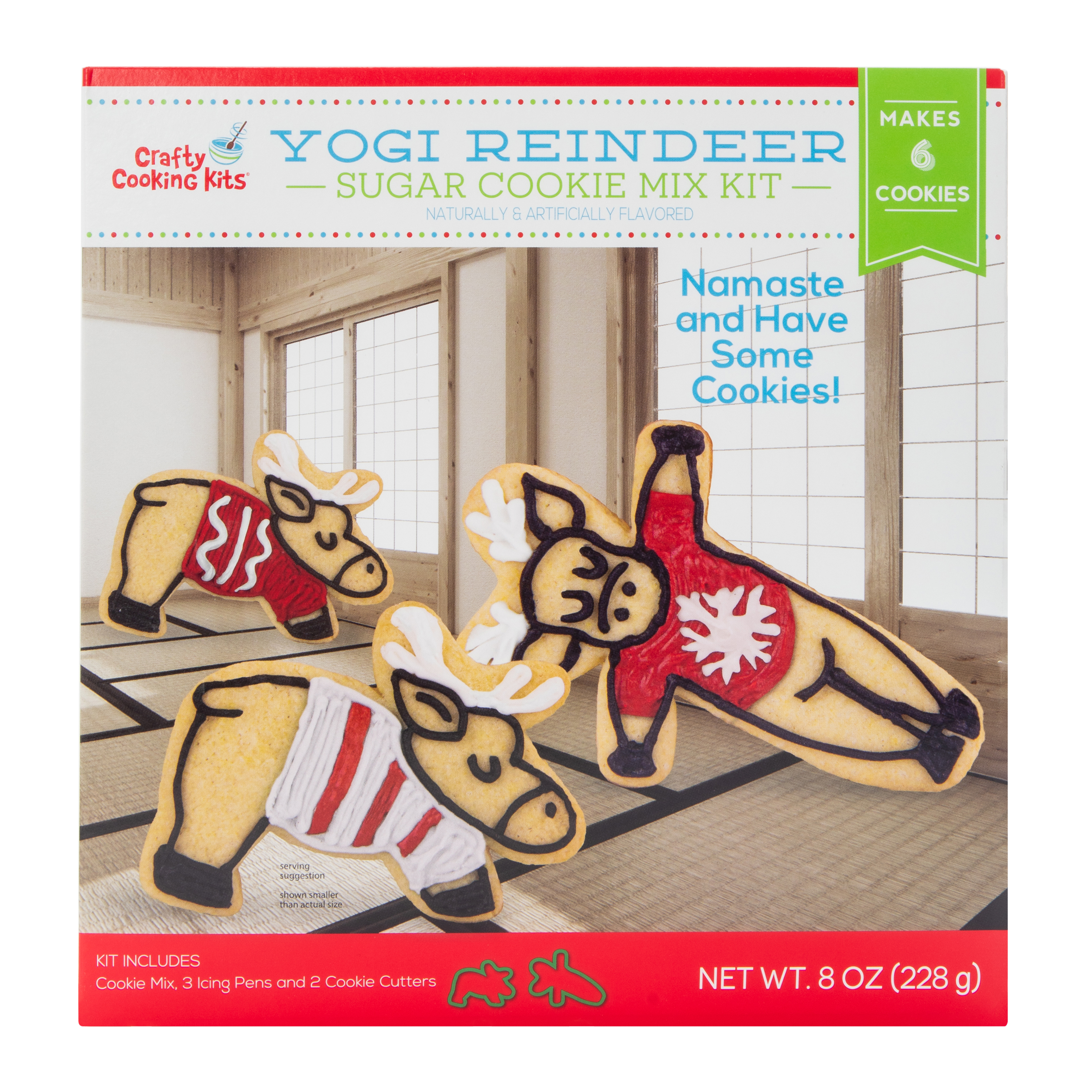 Crafty Cooking Kits® Yogi Reindeer Sugar Cookie Mix Kit