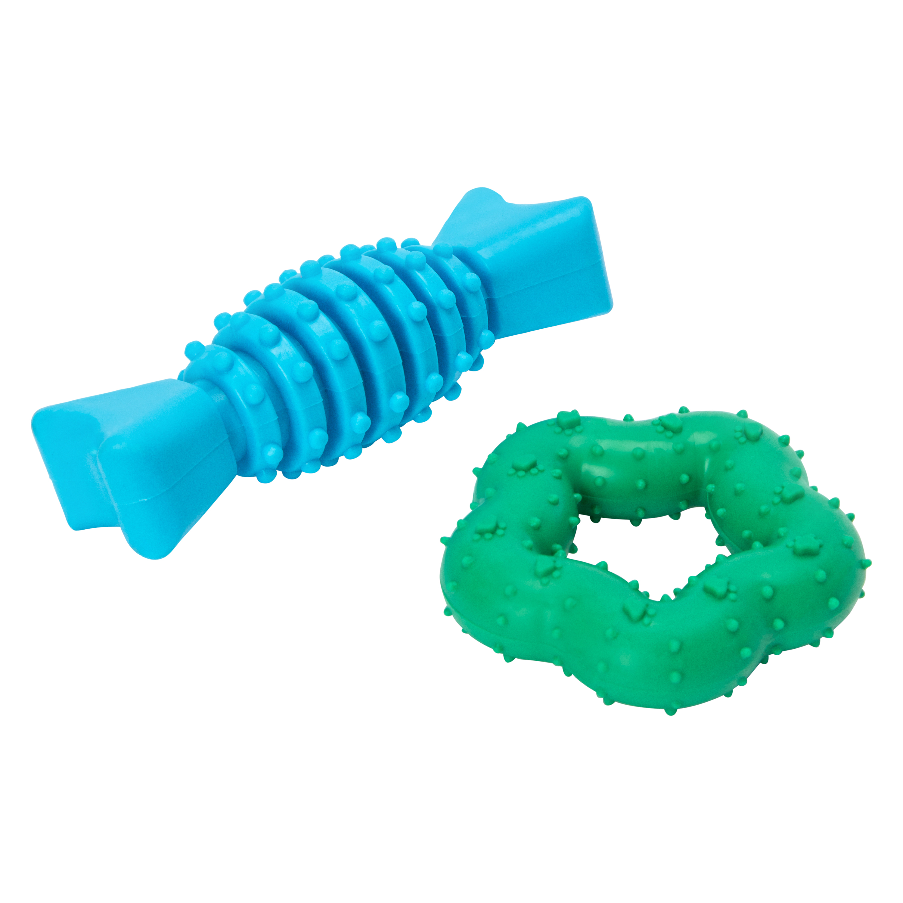Teething Pet Toys 2-Pack