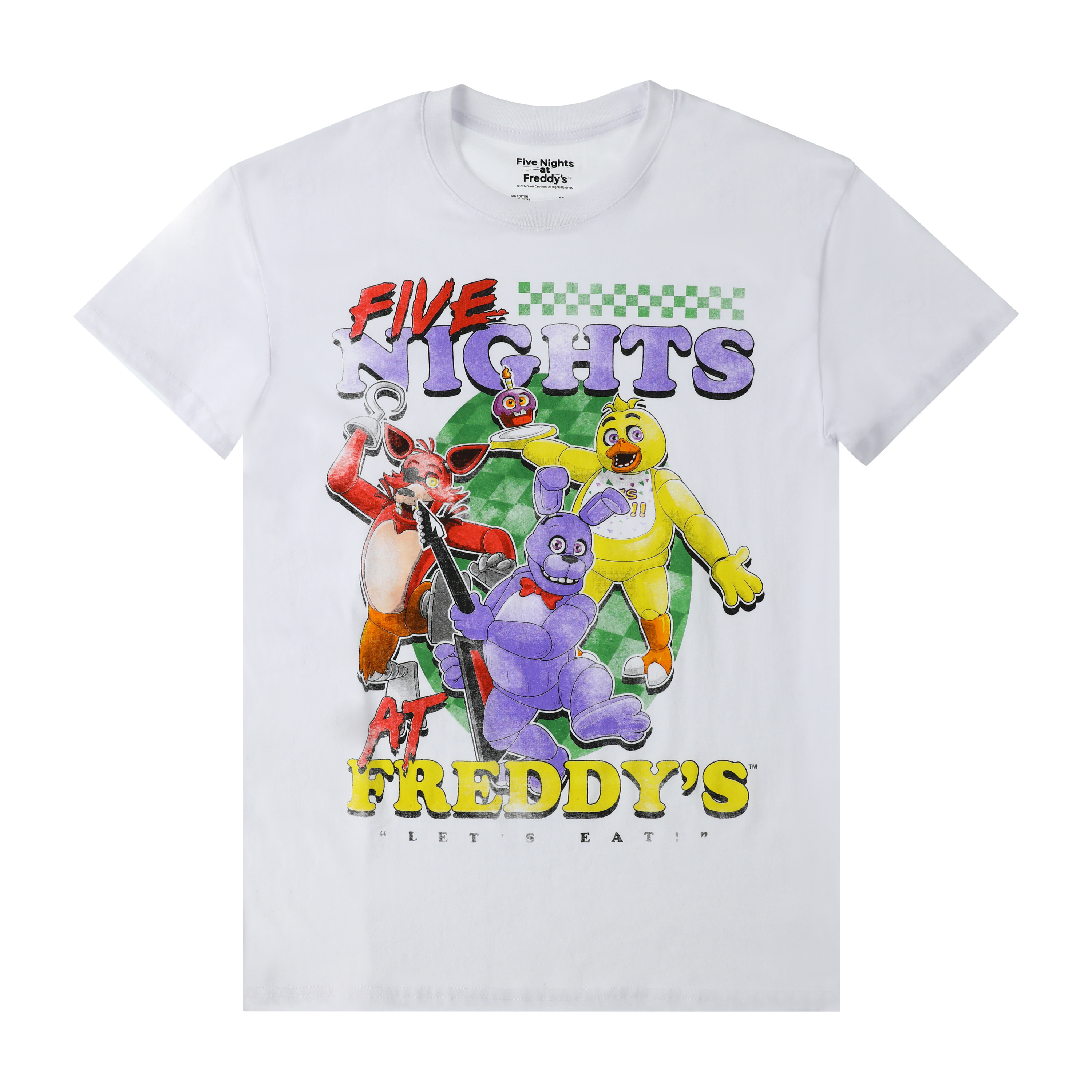 Five Nights At Freddy's 'Let's Eat' Graphic Tee