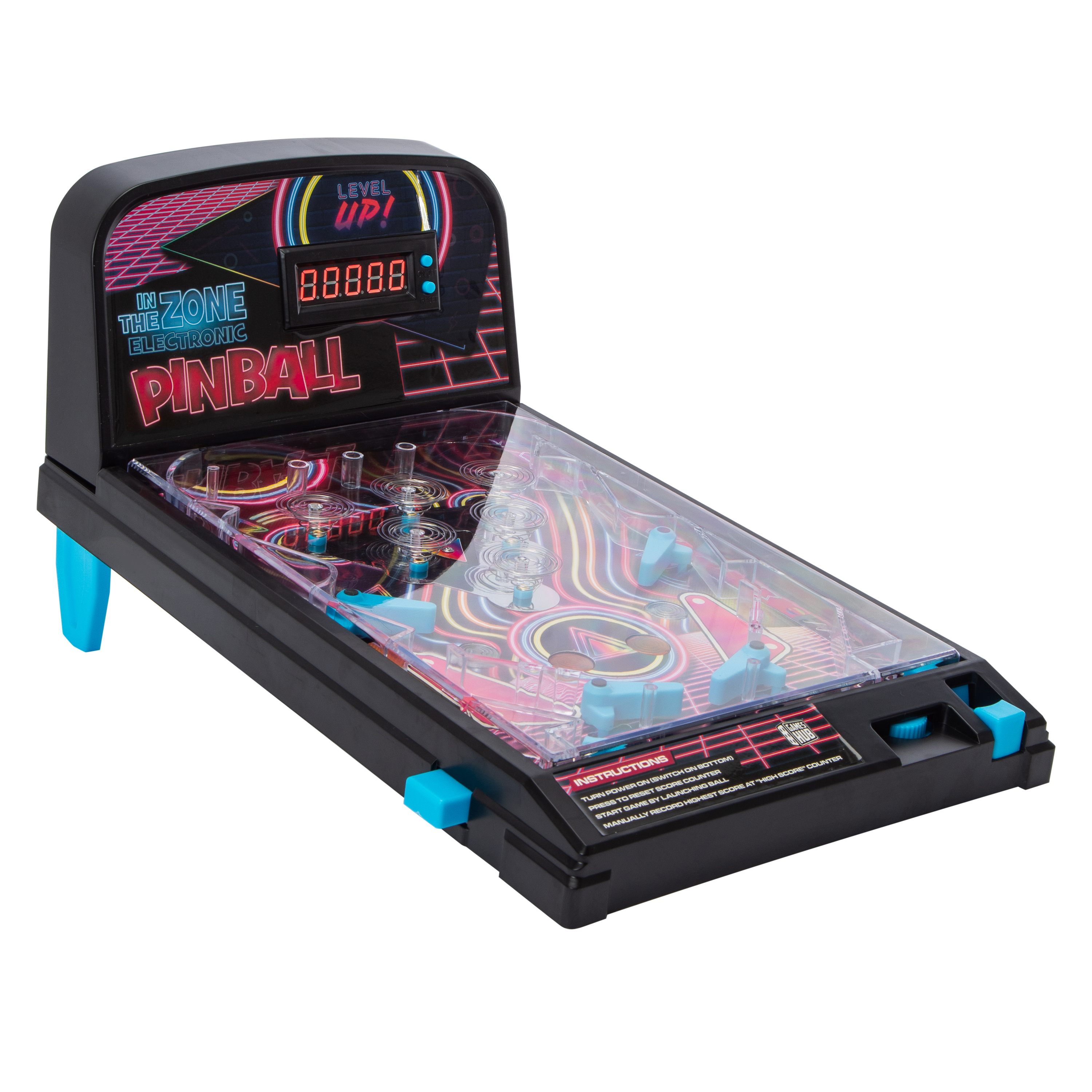 In The Zone Electronic Pinball Set 10.75in x 16in