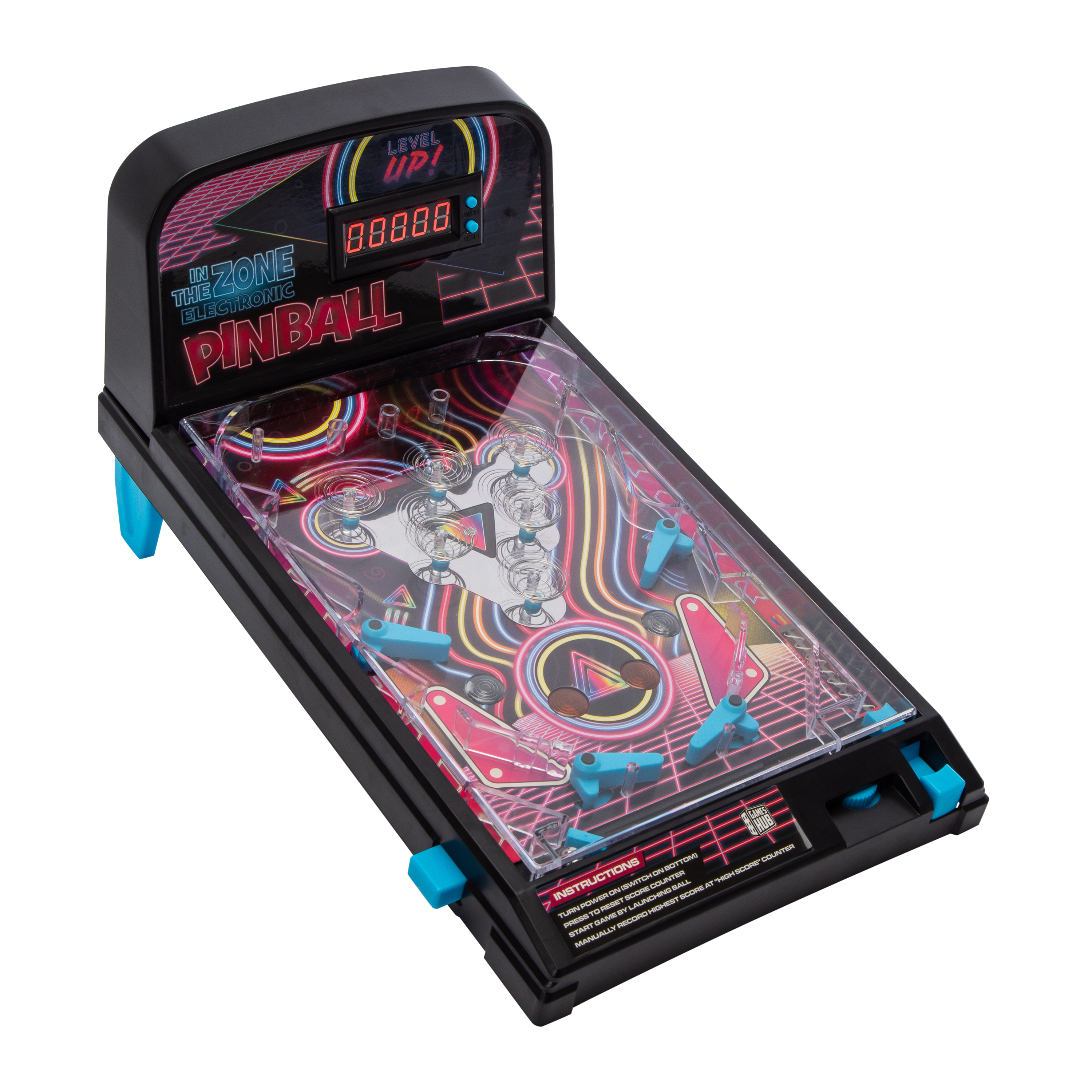 In The Zone Electronic Pinball Set 10.75in x 16in
